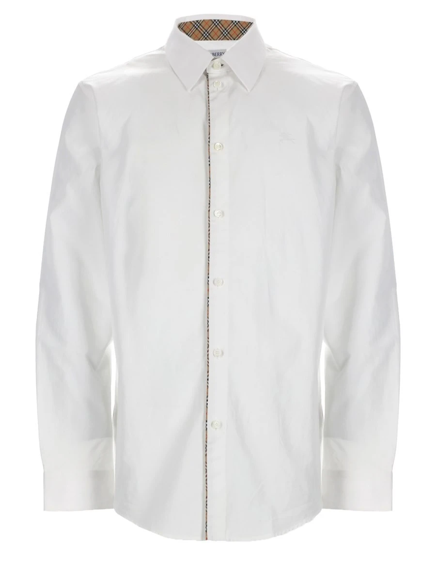CAMICIA CON FINITURE "CHECK"