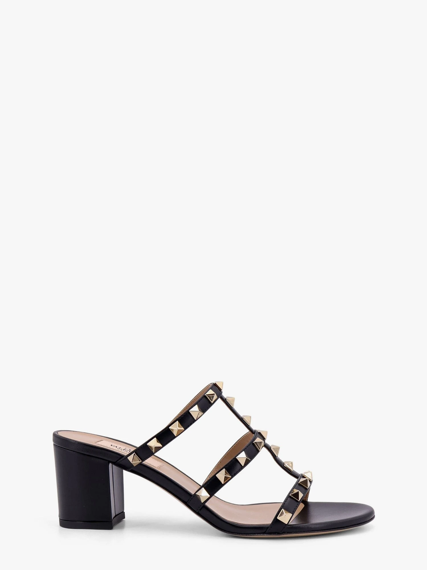 Rockstuds leather sandals with iconic all-over studs