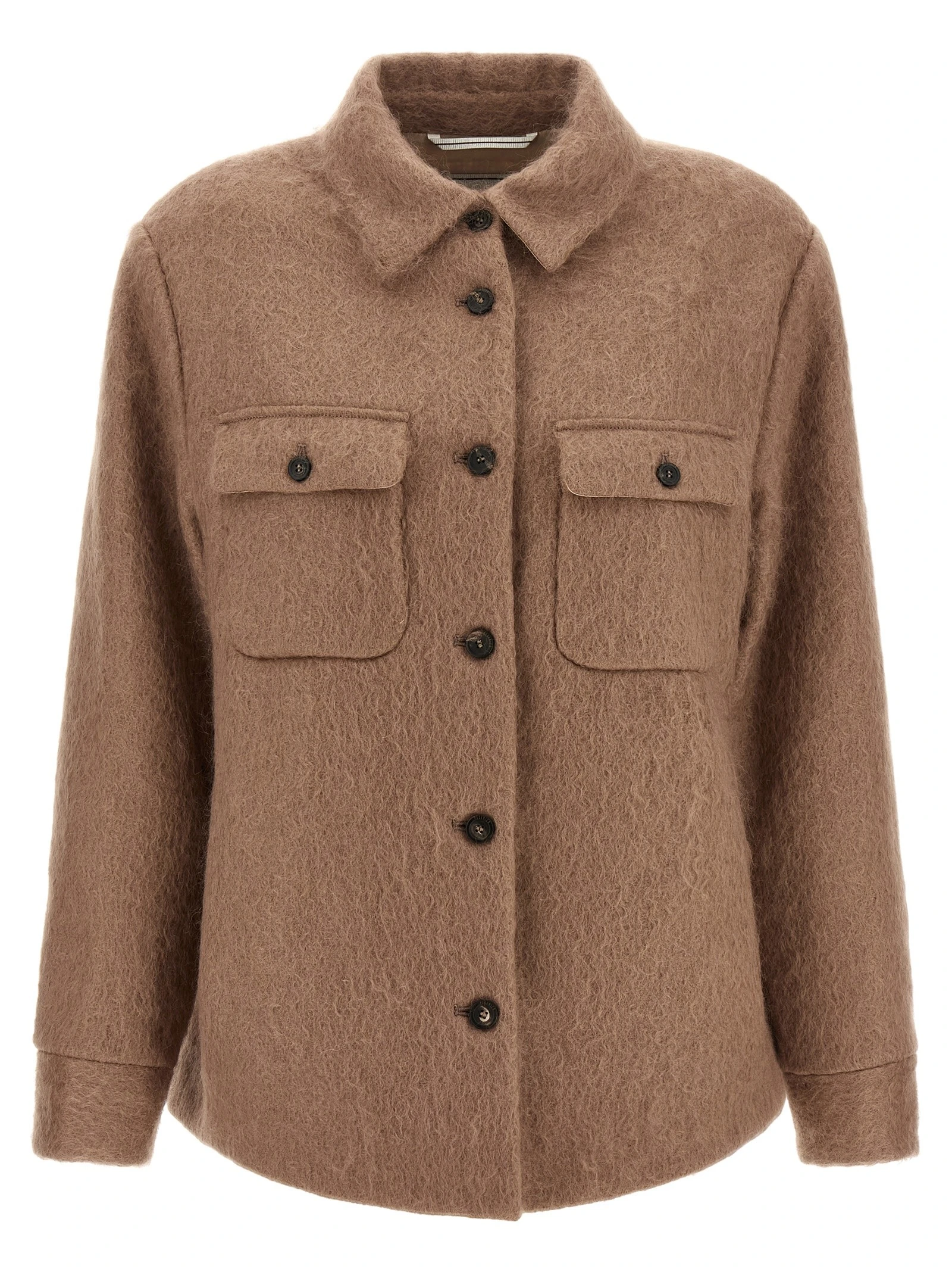 Bouclé overshirt