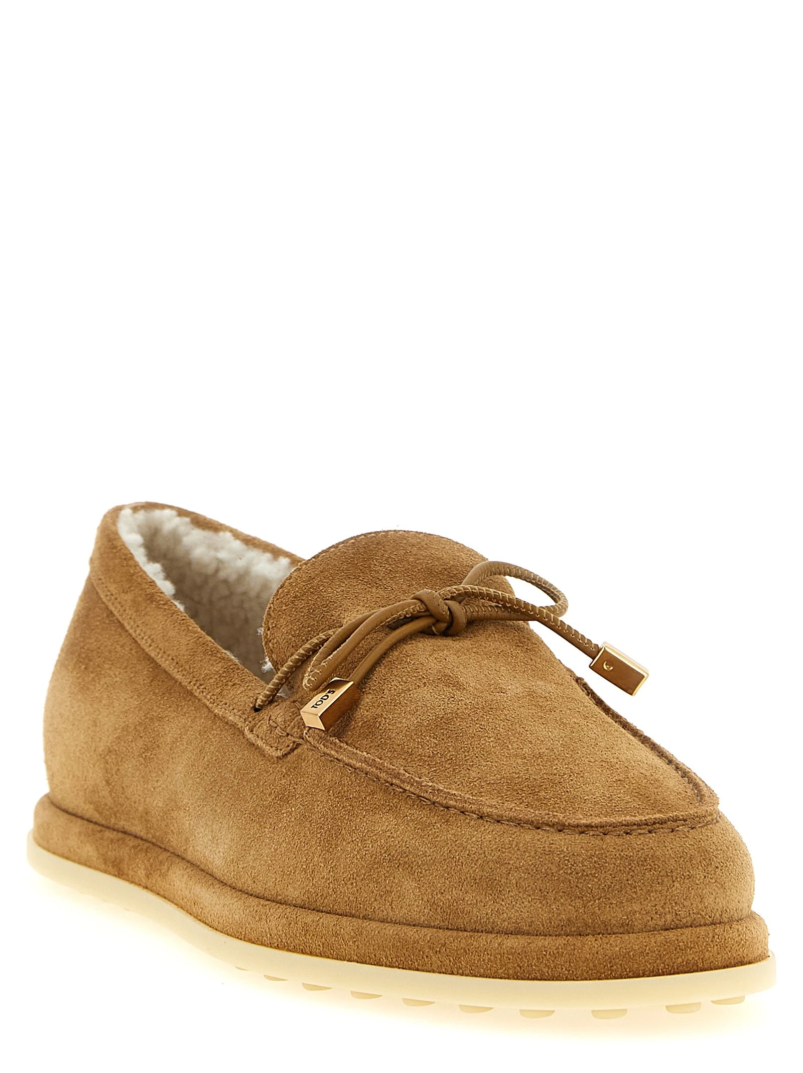 Suede loafers