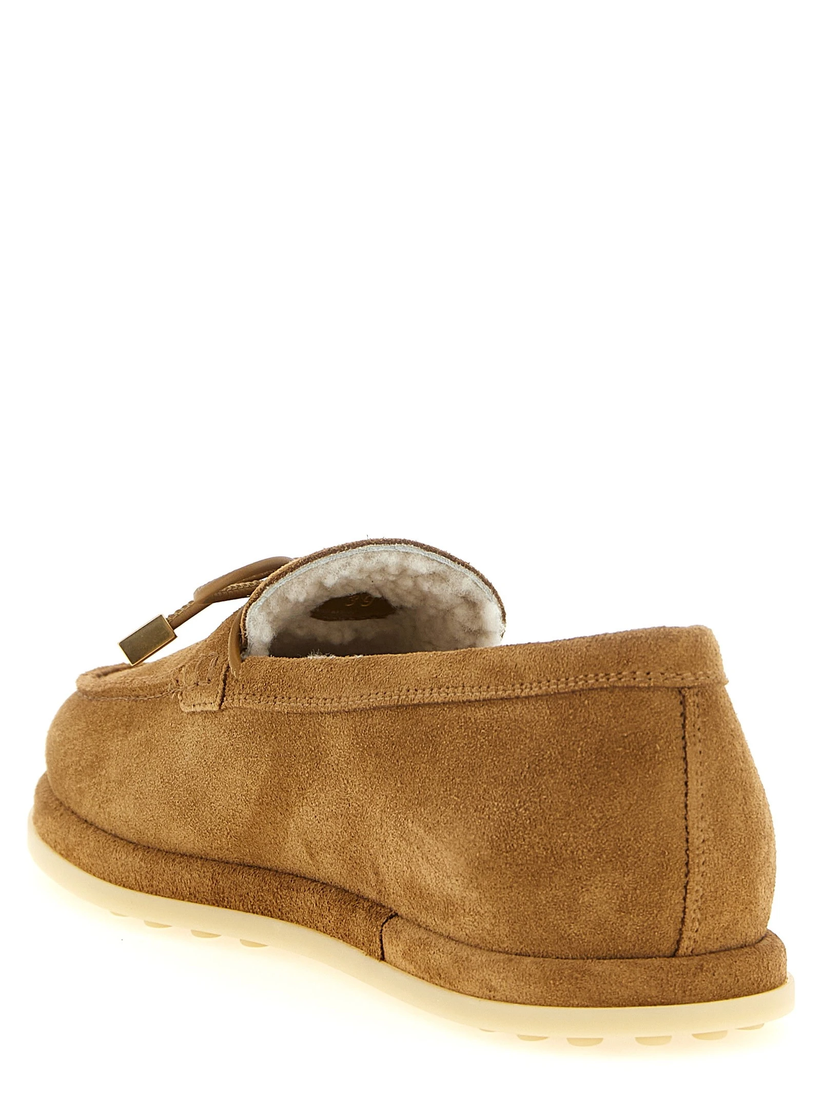 Suede loafers