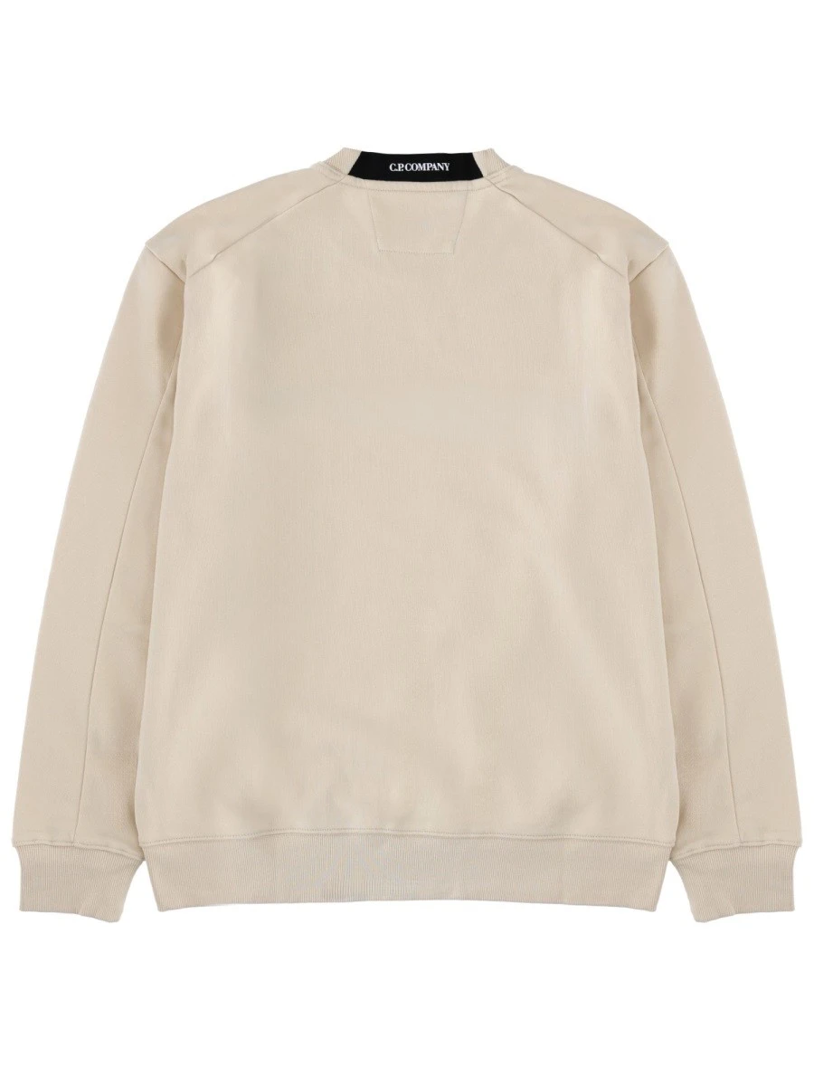 SWEATSHIRT WITH LOGO PATCH
