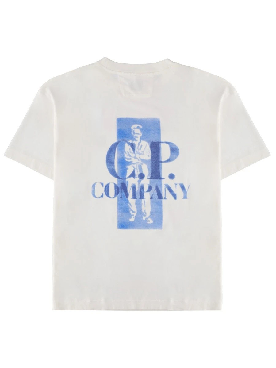 T-SHIRT WITH LOGO AND PRINT