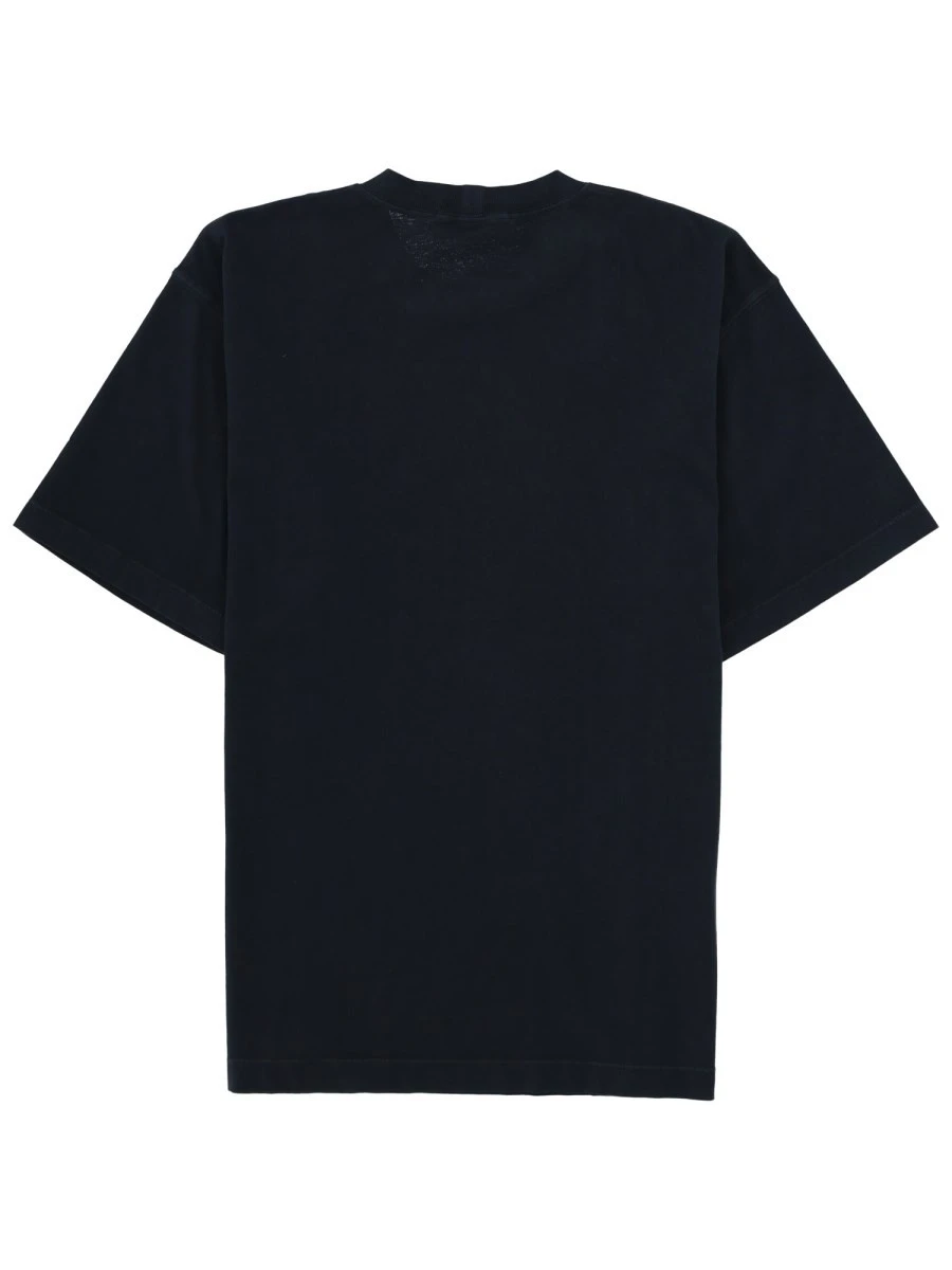 T-SHIRT WITH LOGO PATCH