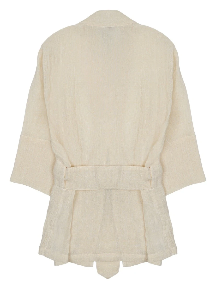 GIACCA KIMONO IN LINO
