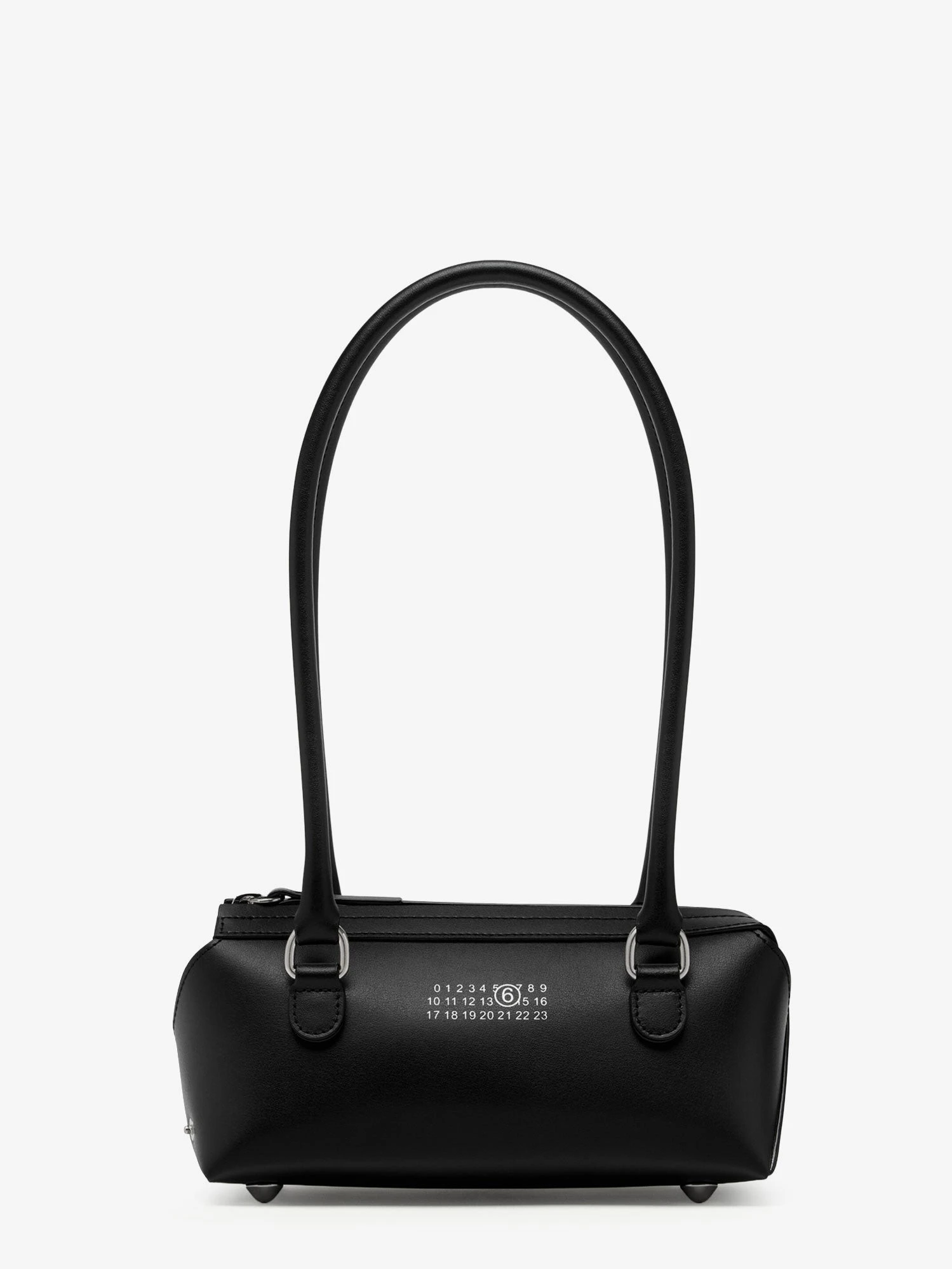 Mini Bauletto leather shoulder bag