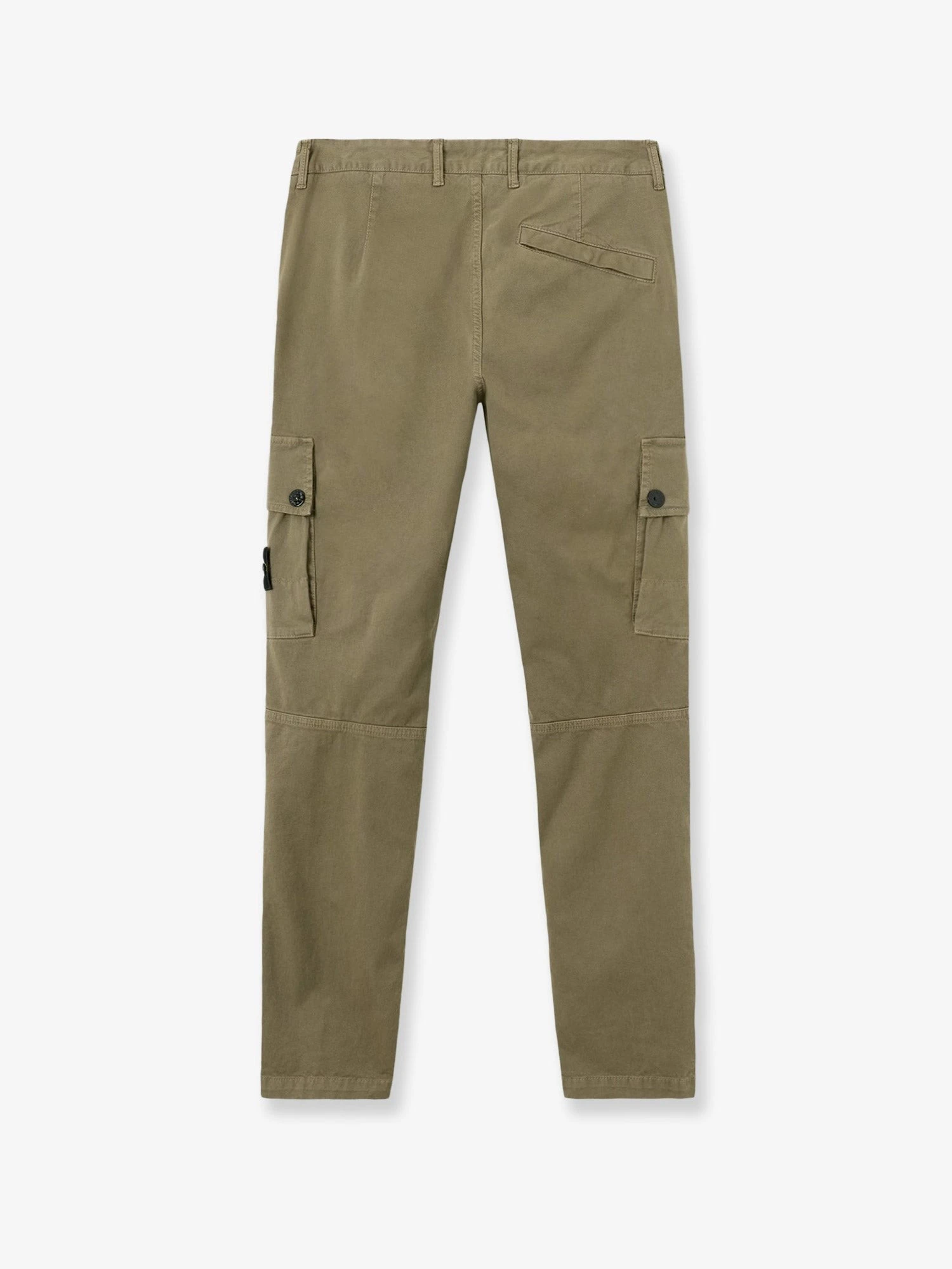 Cotton blend cargo trousers
