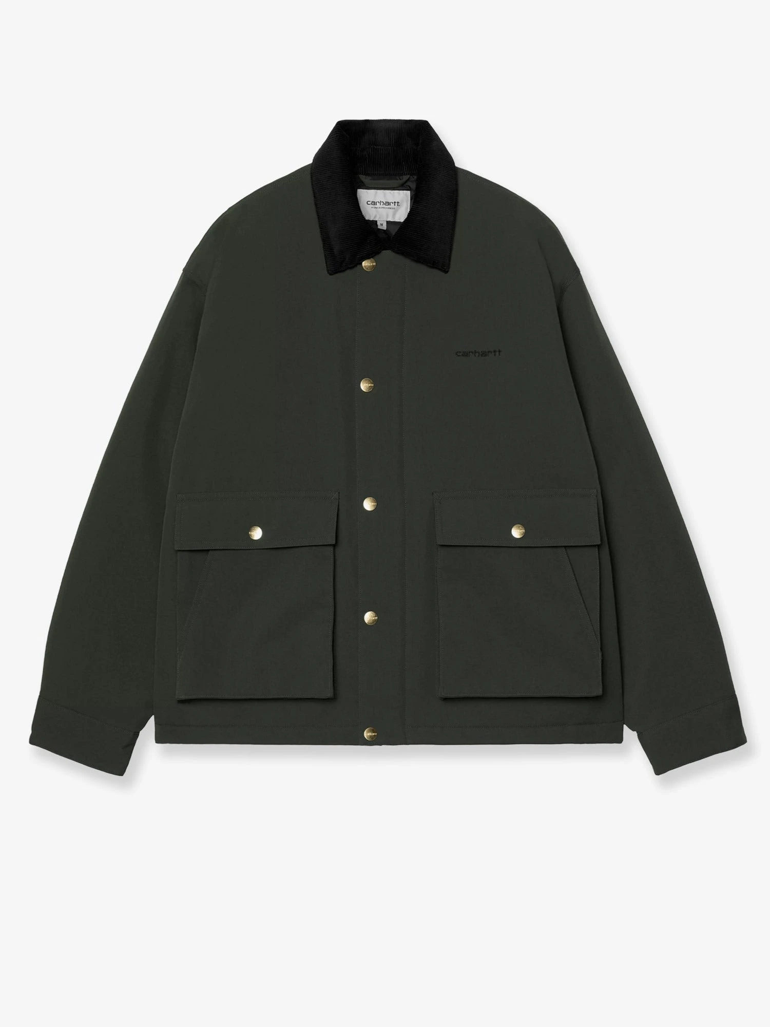 Quentin nylon jacket with embroidered logo on the front