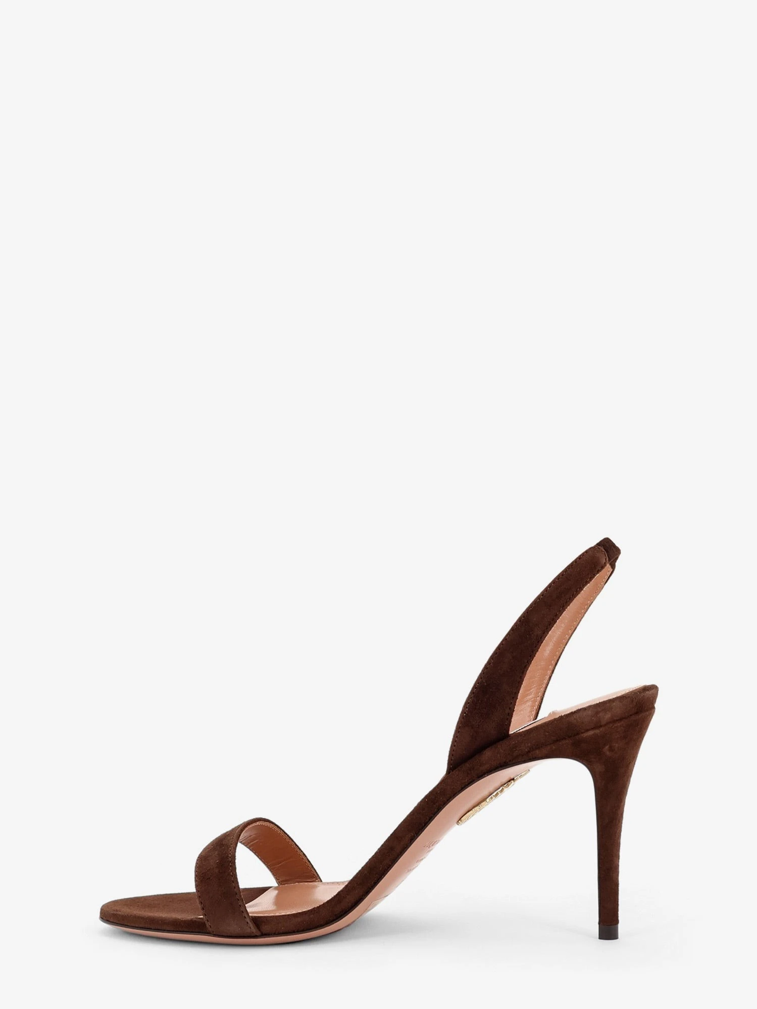 So Nude suede sandals