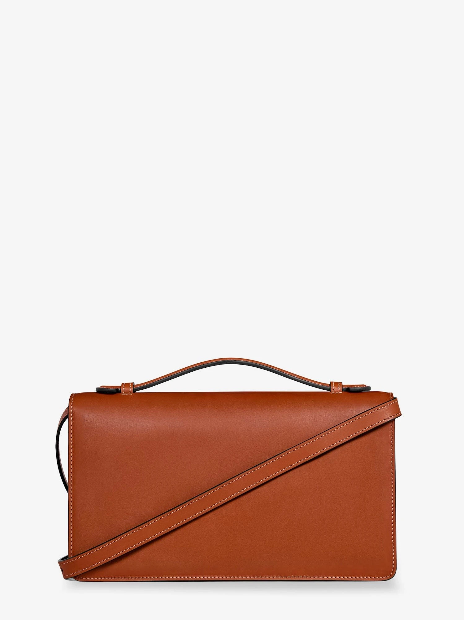 Triomphe leather crossbody bag