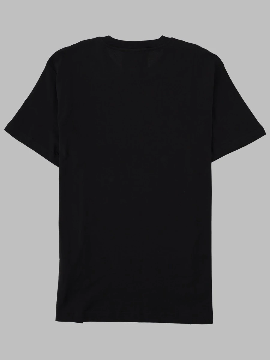 T-SHIRT CON LOGO METALLIZZATO