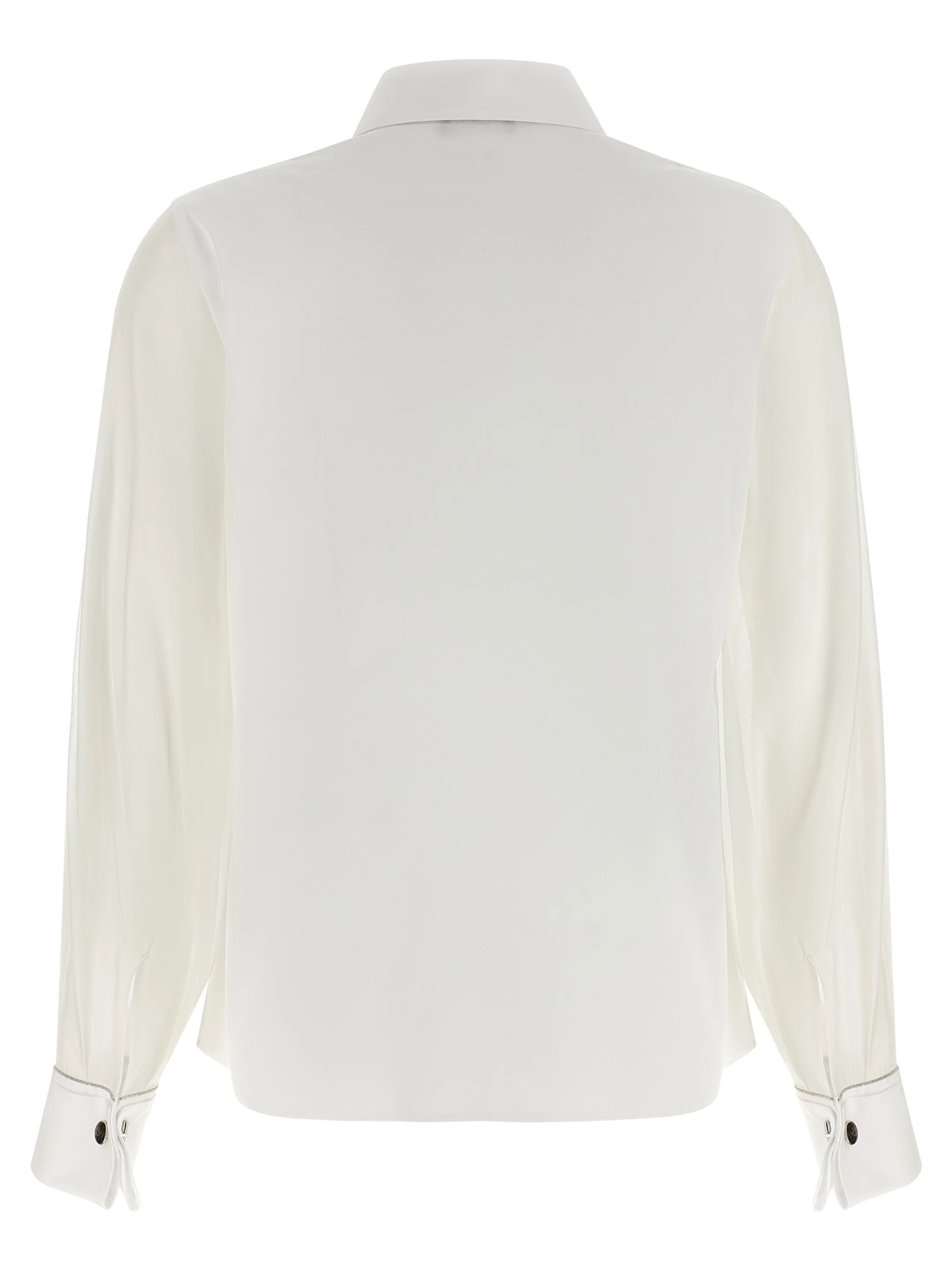 Stretch cotton shirt