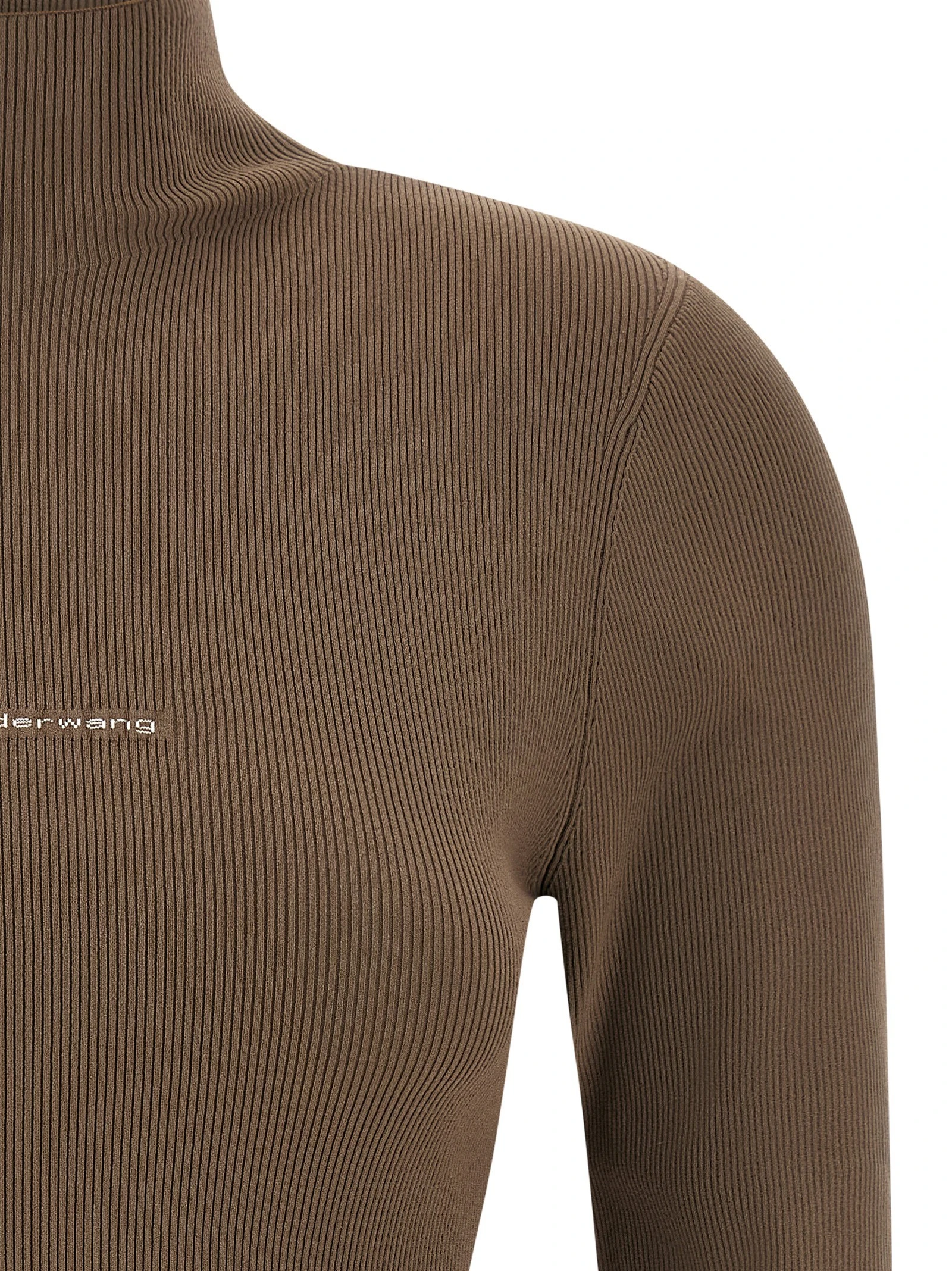 Logo ribbed sweater
