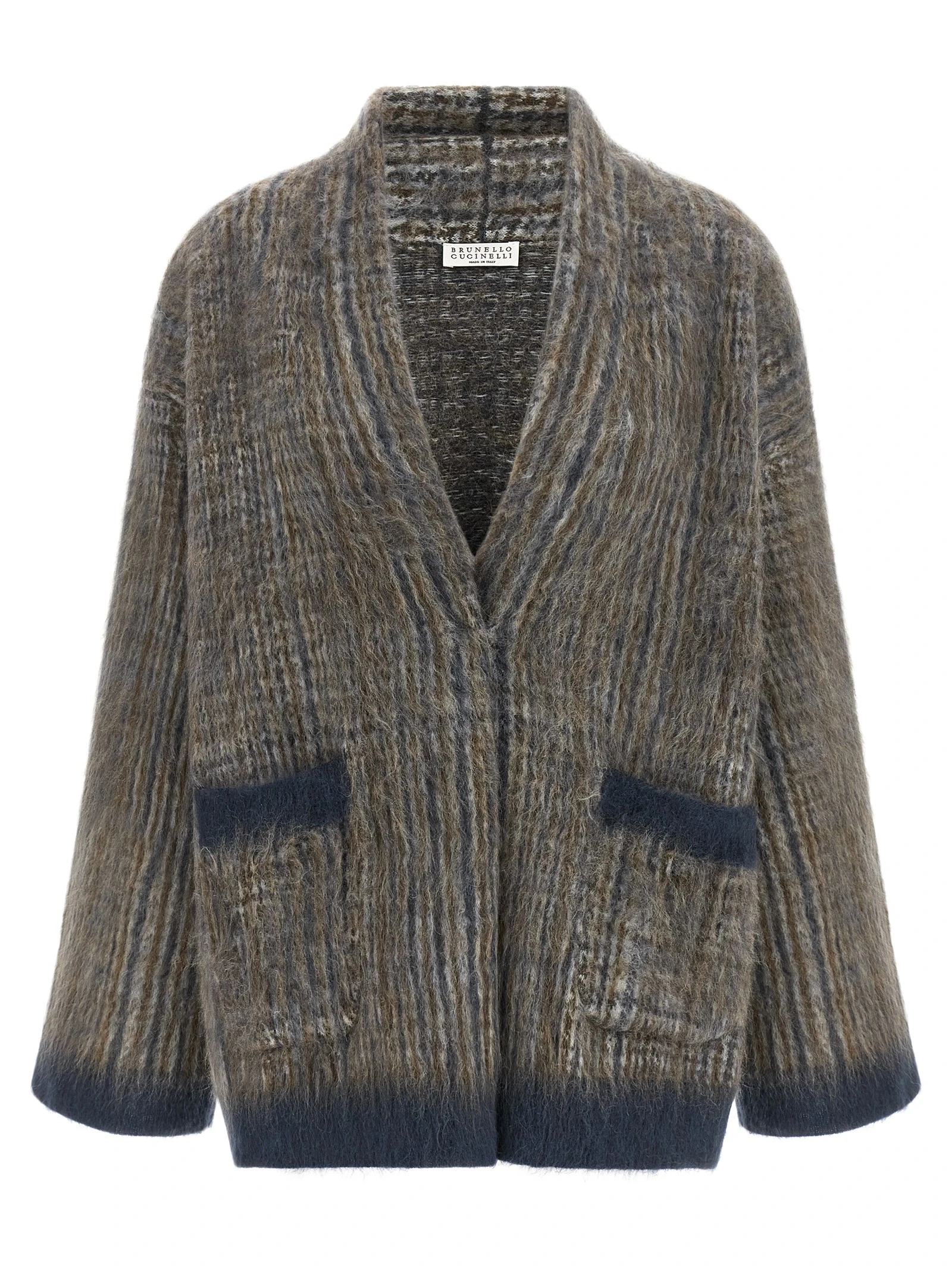 Cardigan with scarf