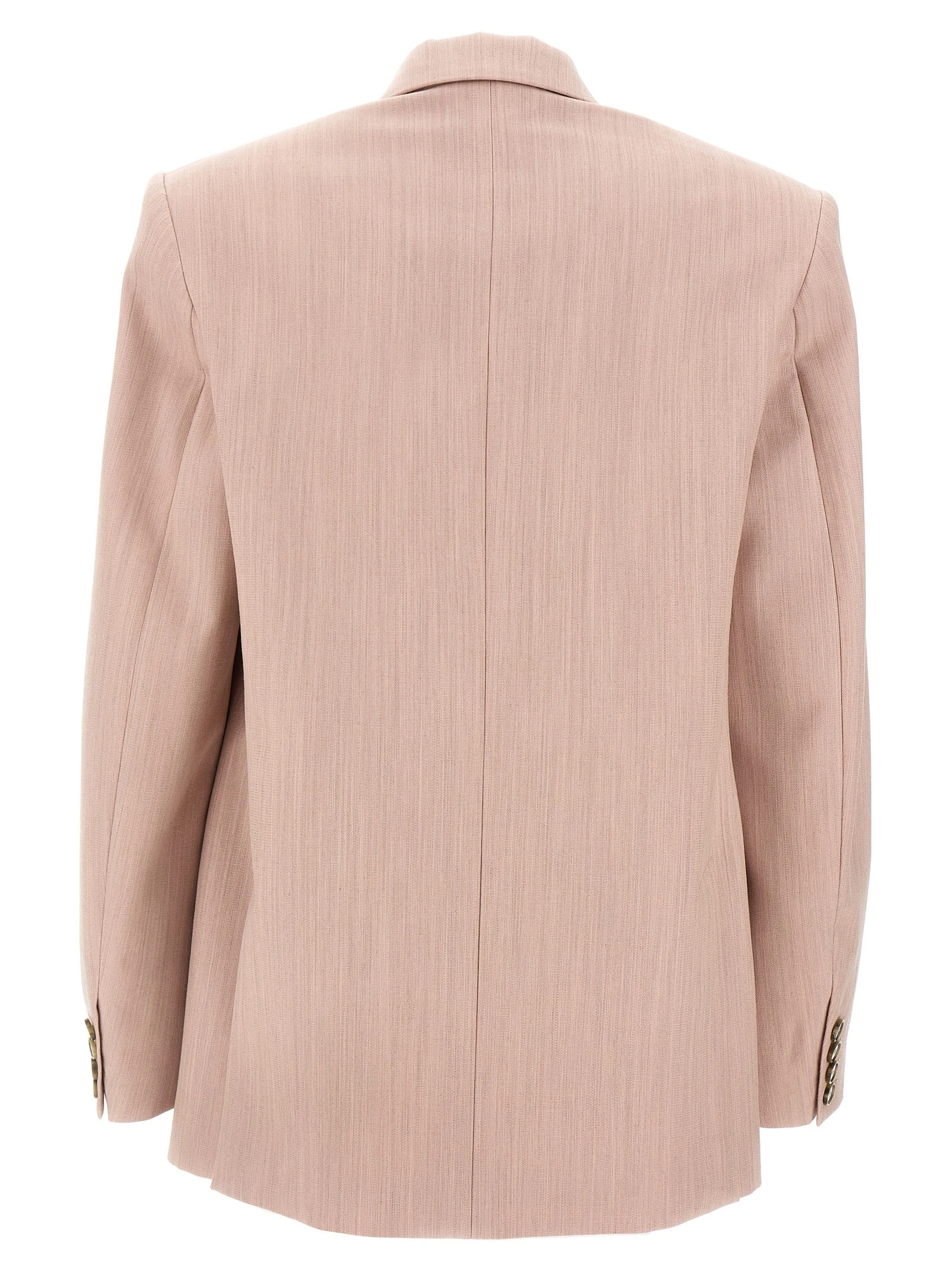 Double-breasted wool blazer