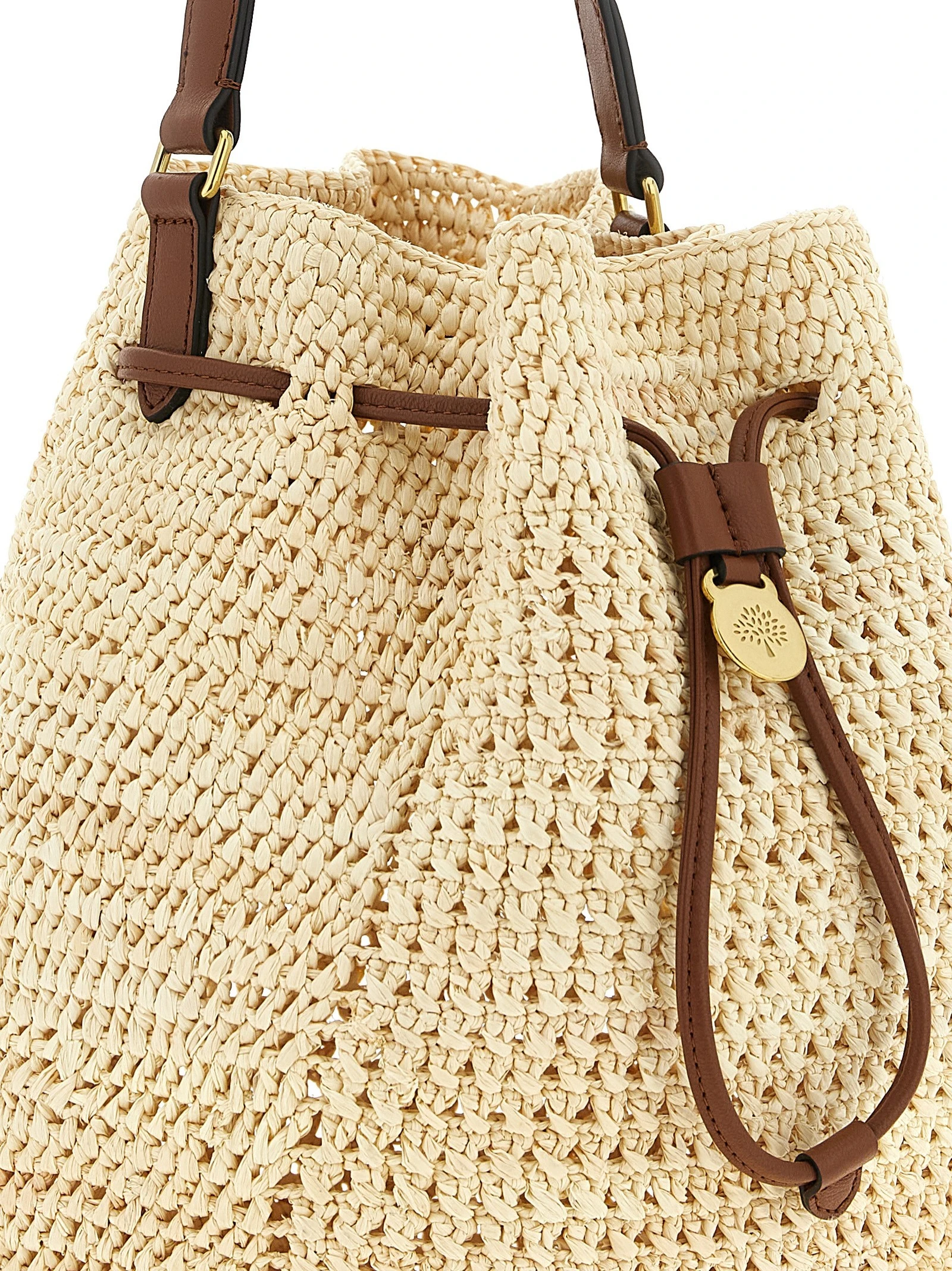 Crochet bucket bag