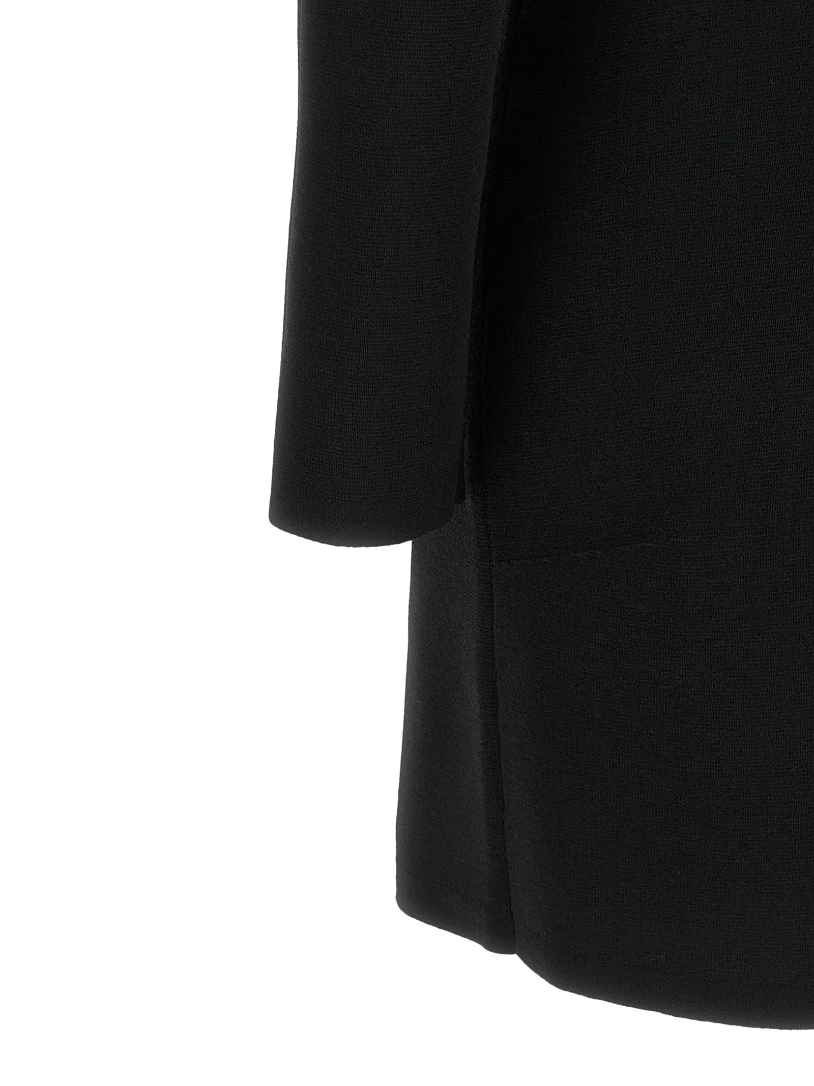 Fabric stitch knit dress