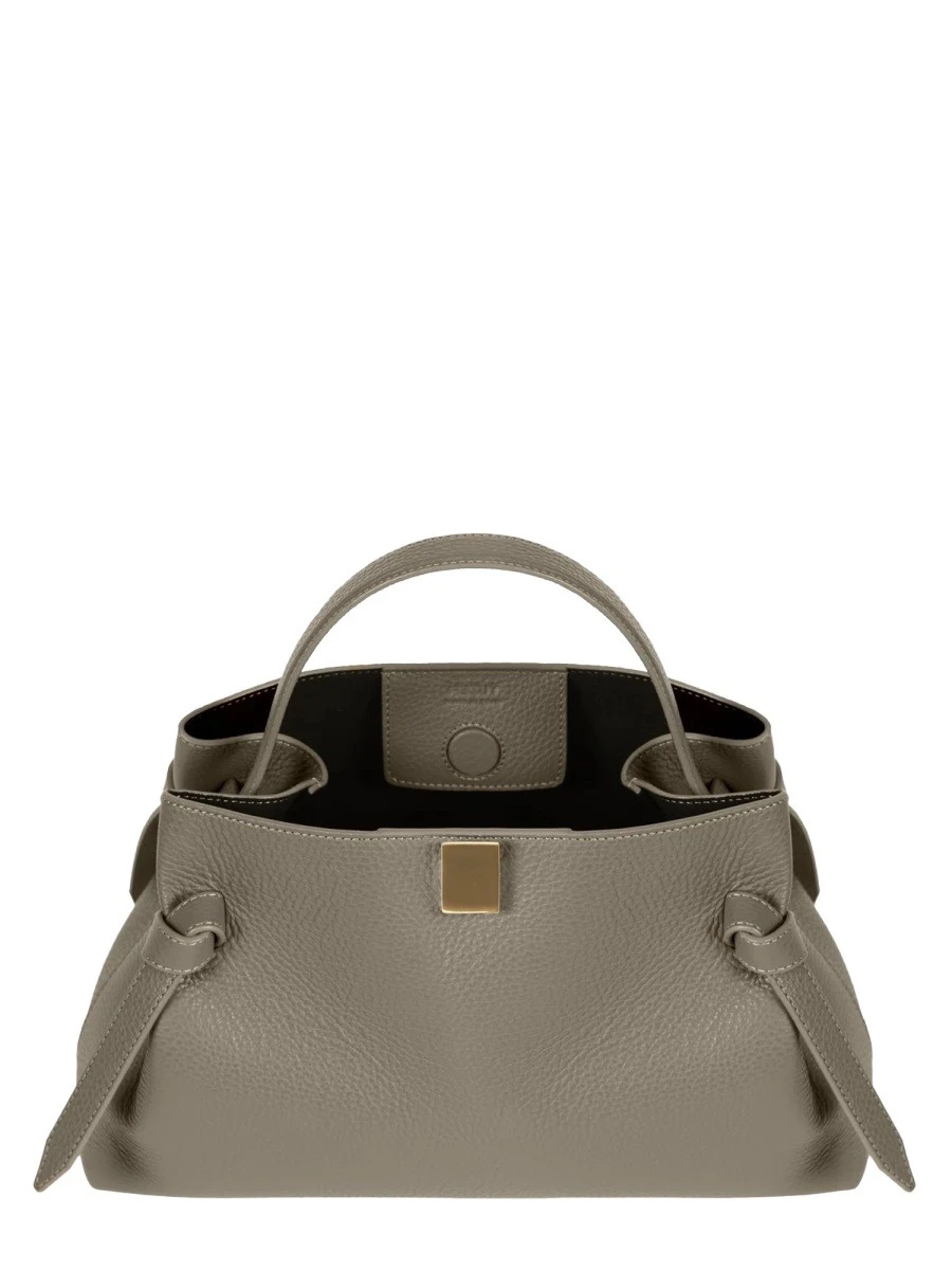 BORSA "GYOZA" IN PELLE