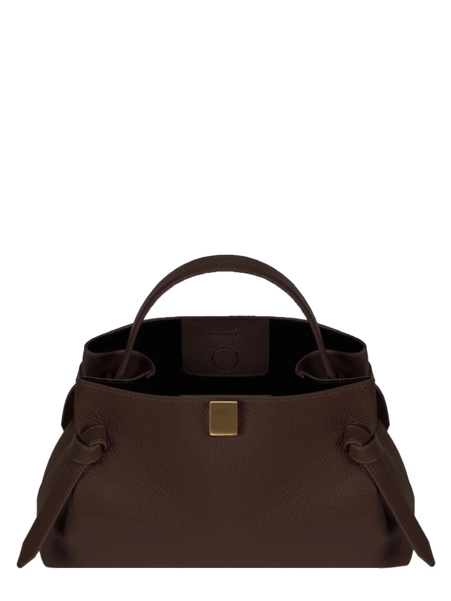 BORSA "GYOZA" IN PELLE