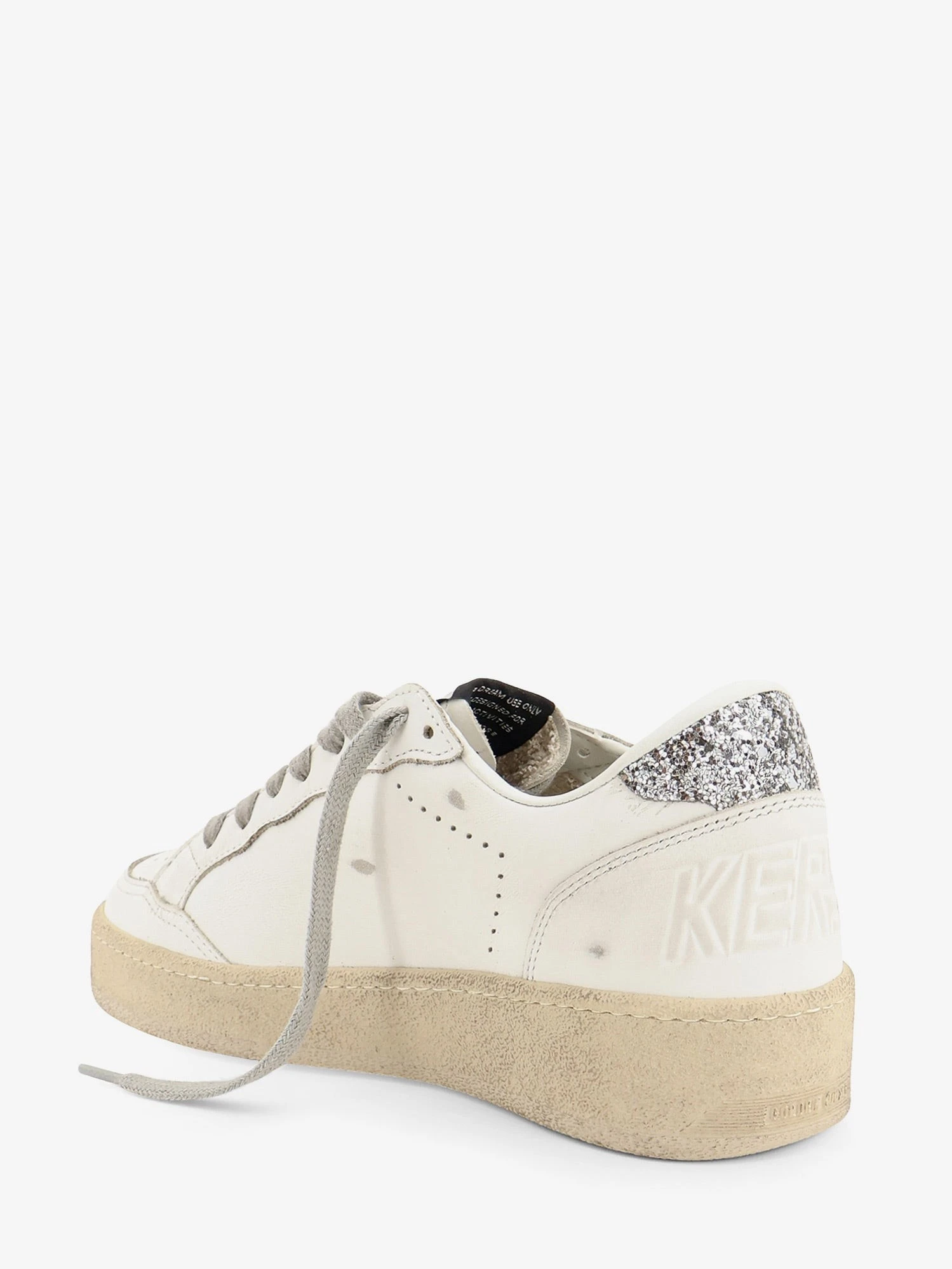 Ballstar leather sneakers with iconic side logo