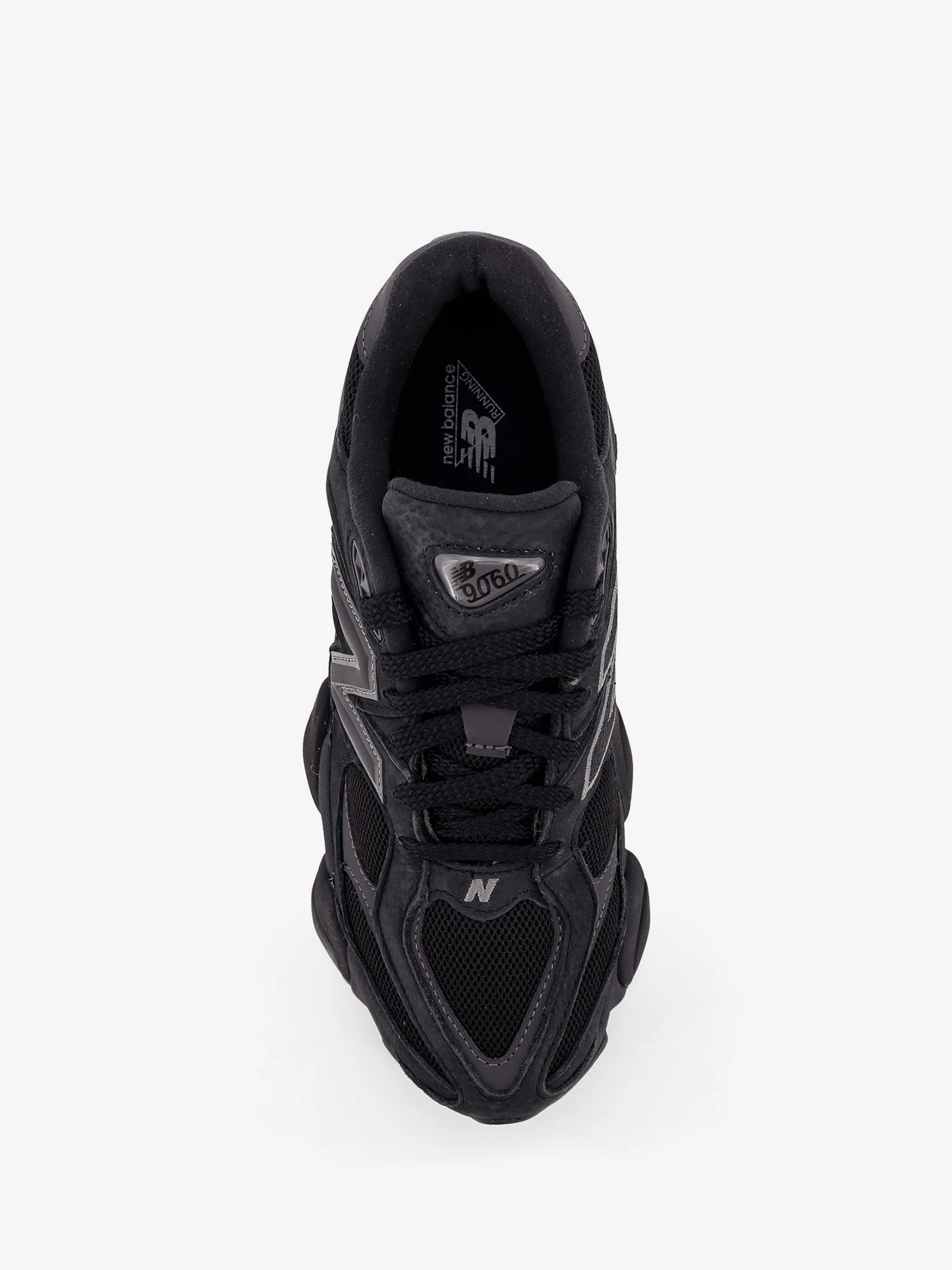 9060 mesh and leather sneakers