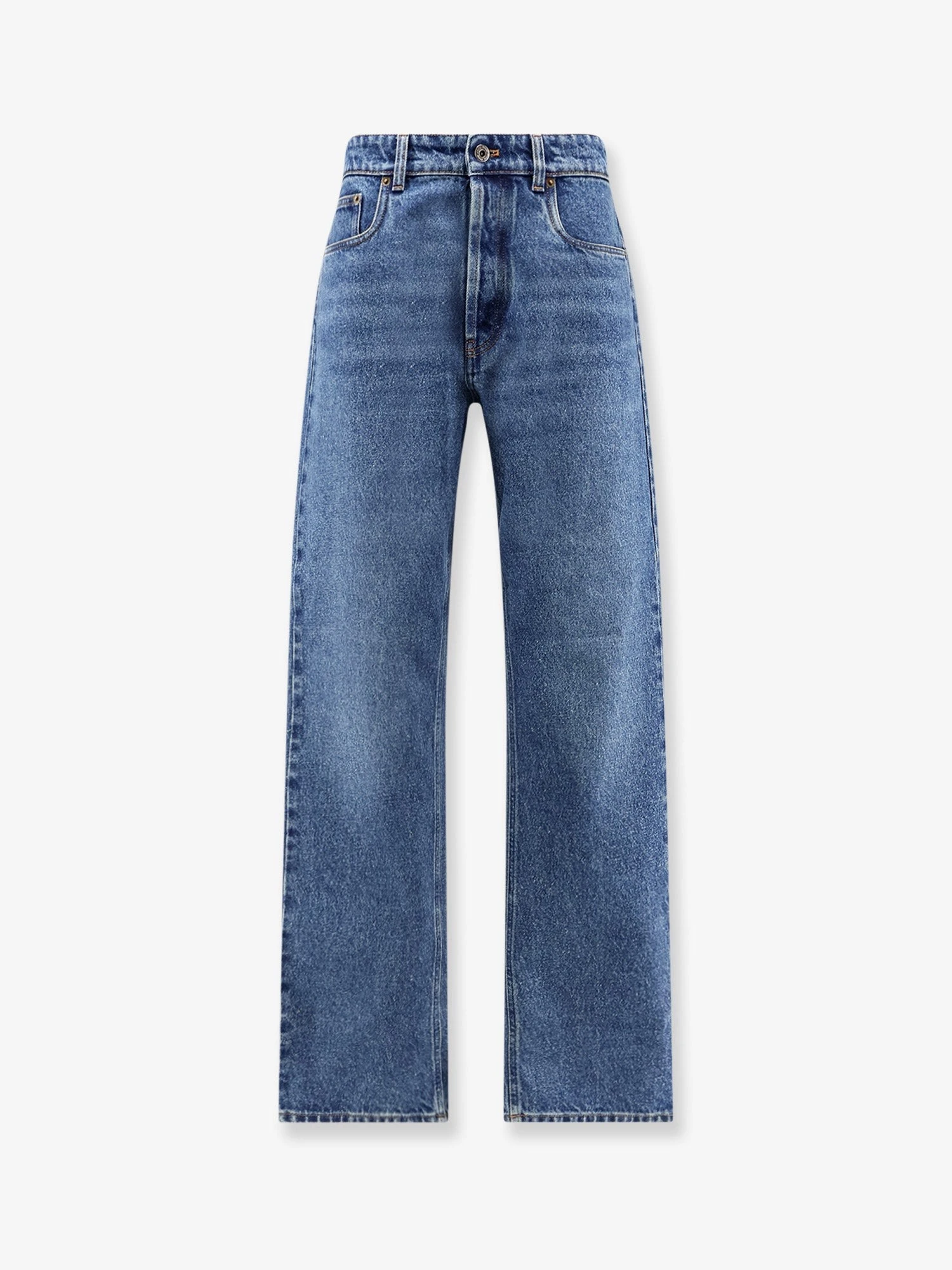 Blue denim jeans