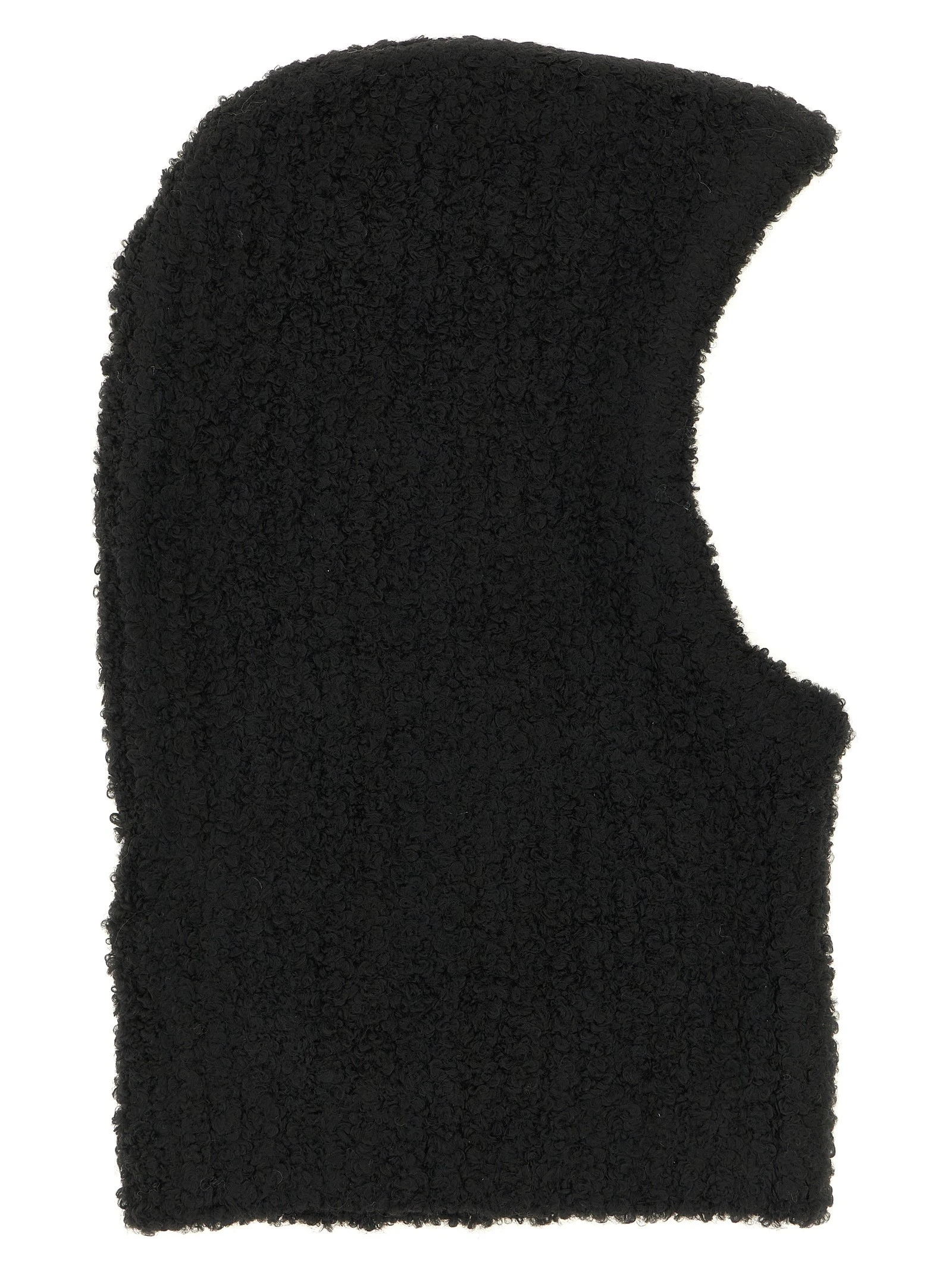 Bouclé balaclava with logo