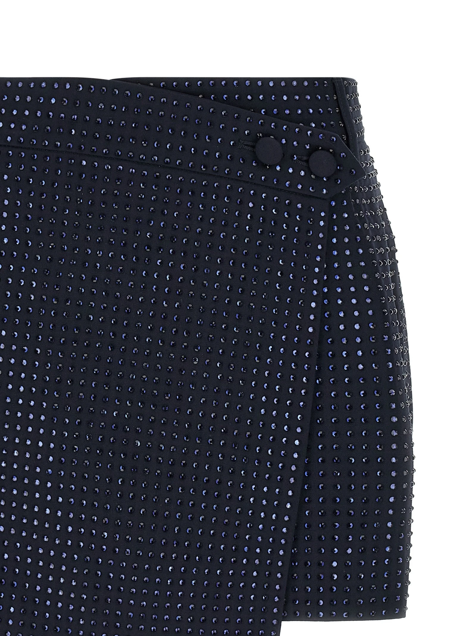 'Soave' skirt with rhinestones