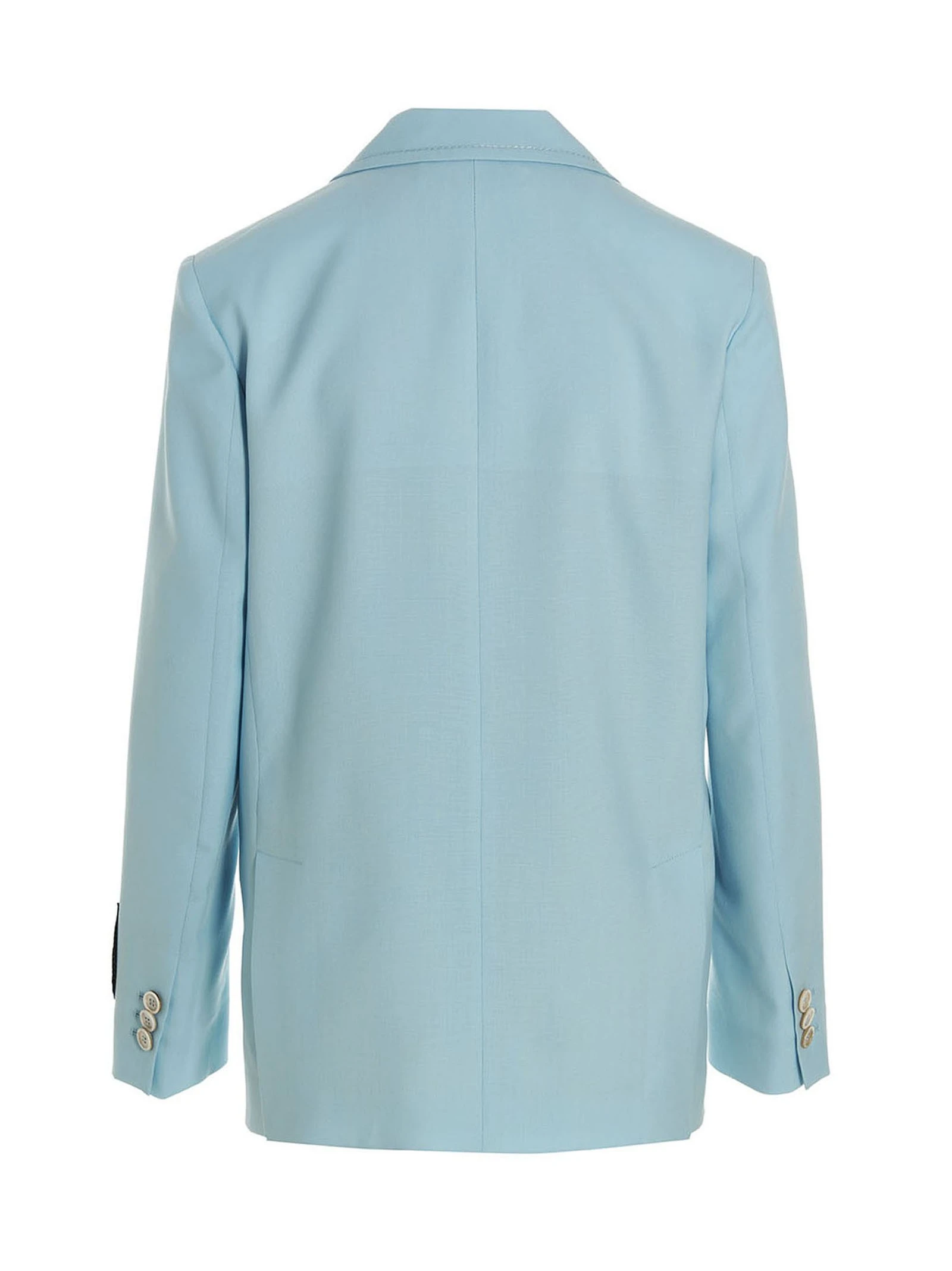 Single-breasted blazer jacket