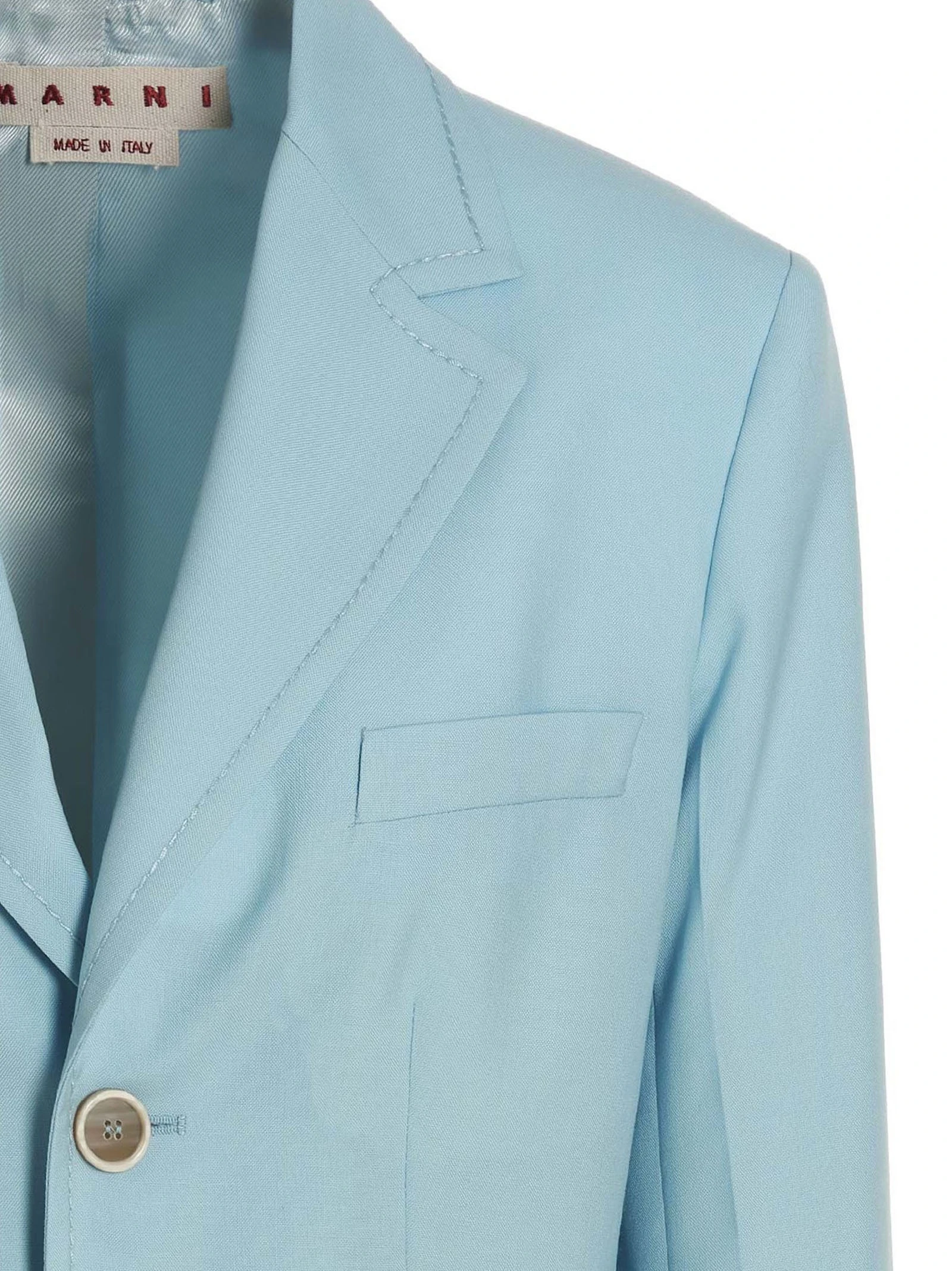 Single-breasted blazer jacket