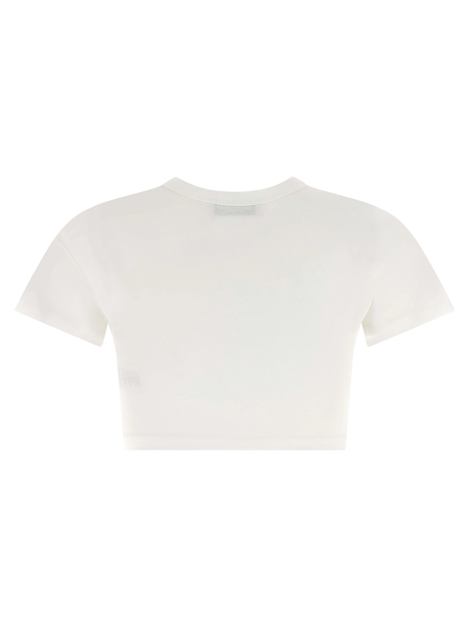 Bustier crop t-shirt