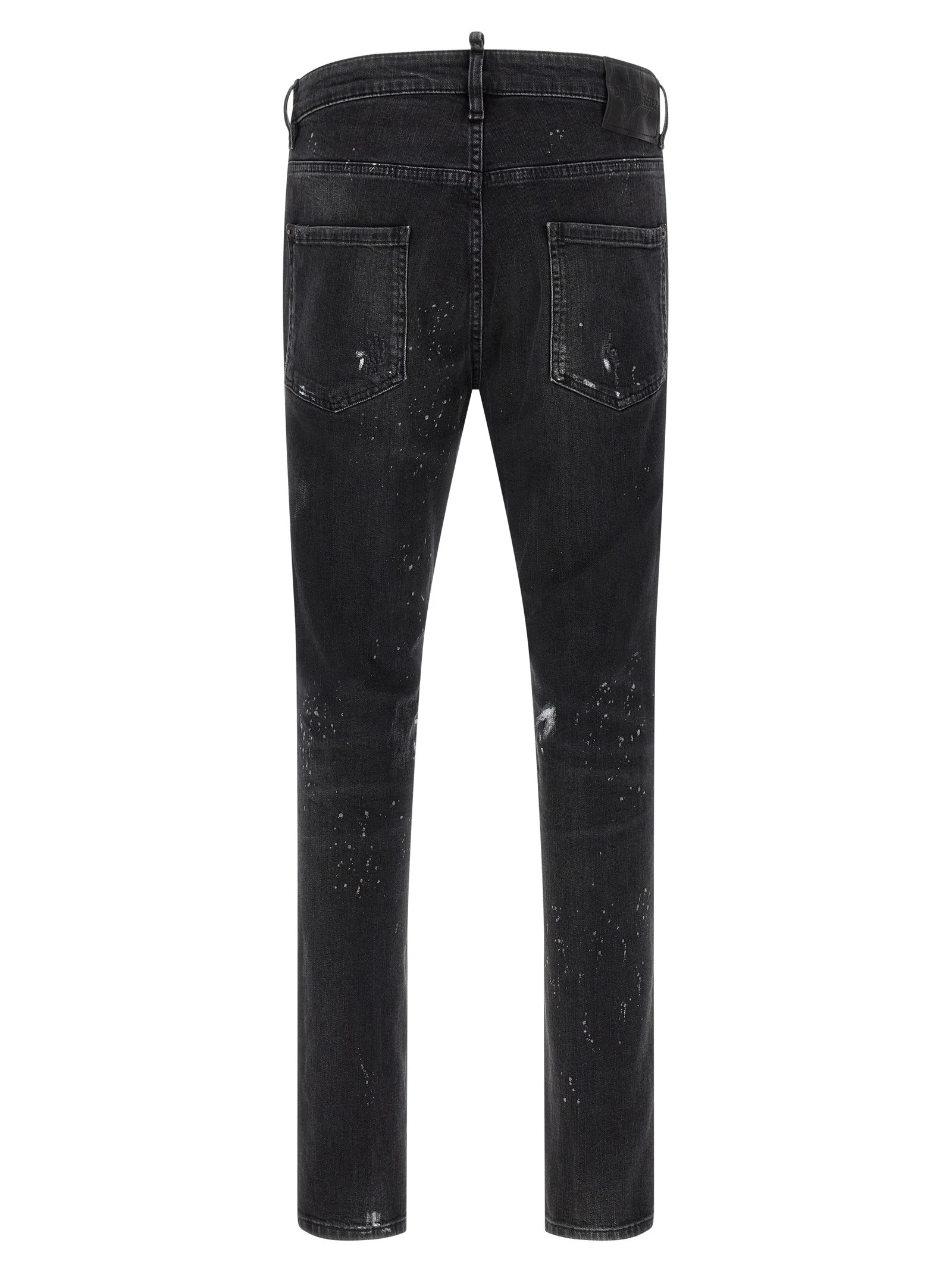 Splatter paint jeans