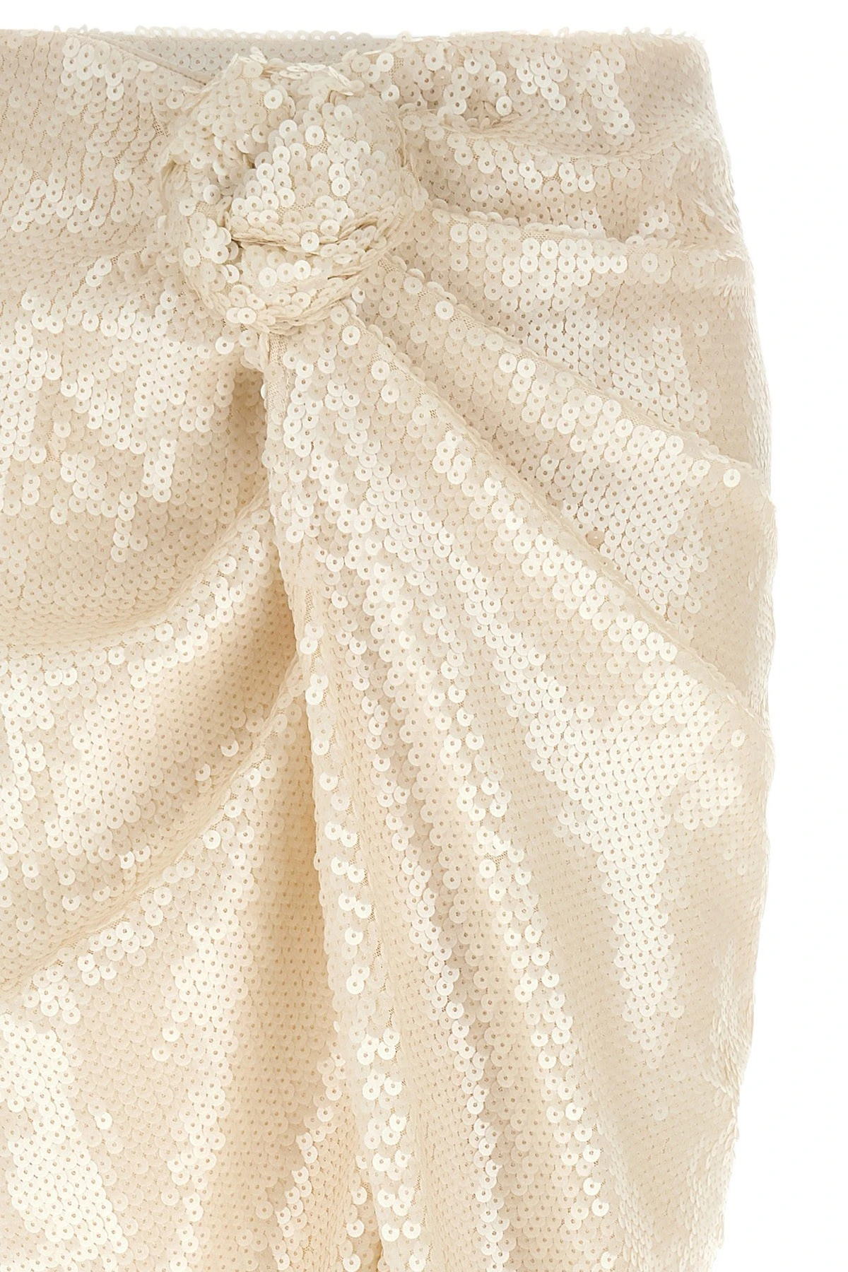 'Sequins Knot' skirt