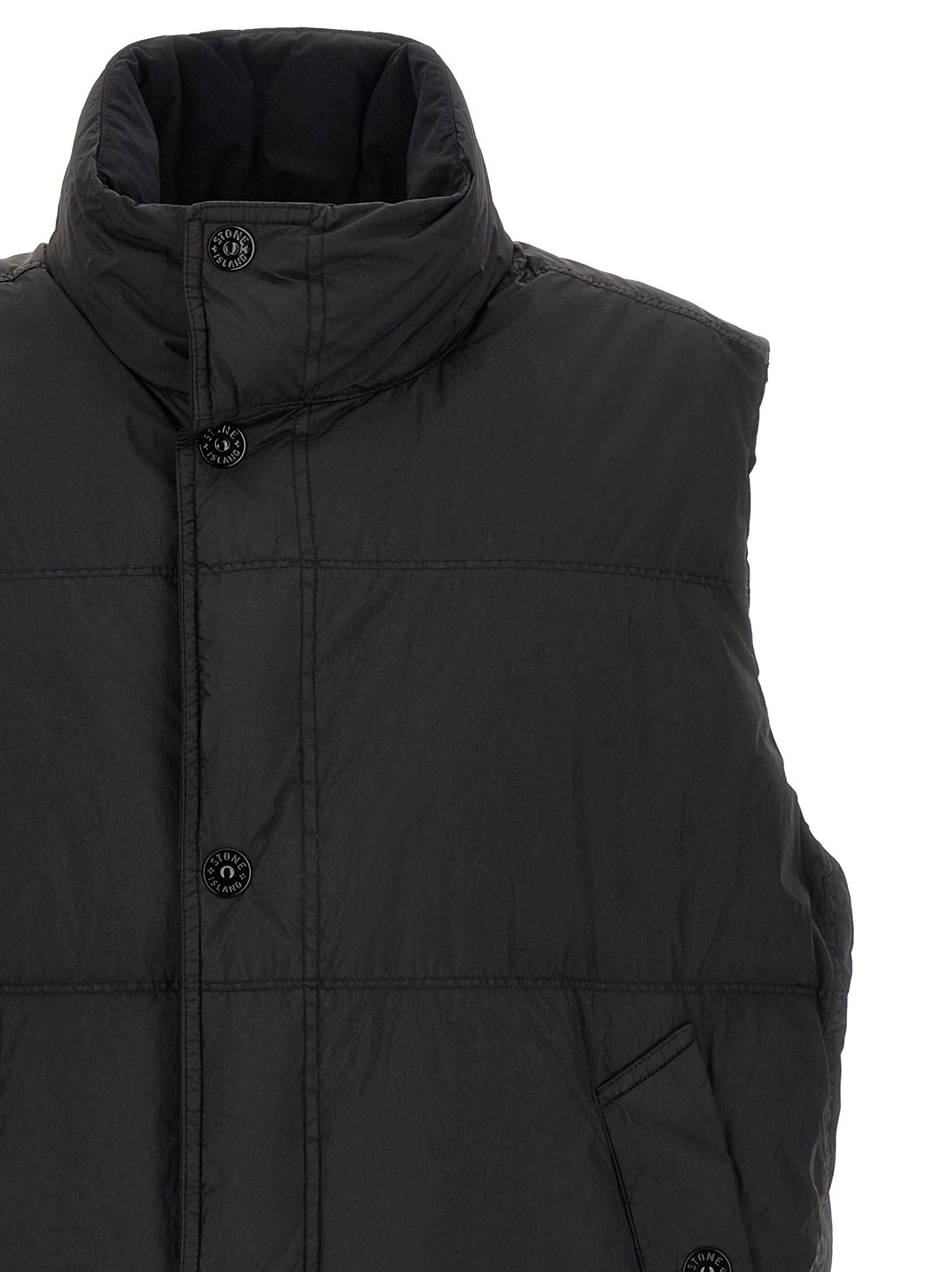 Quilted padded vest