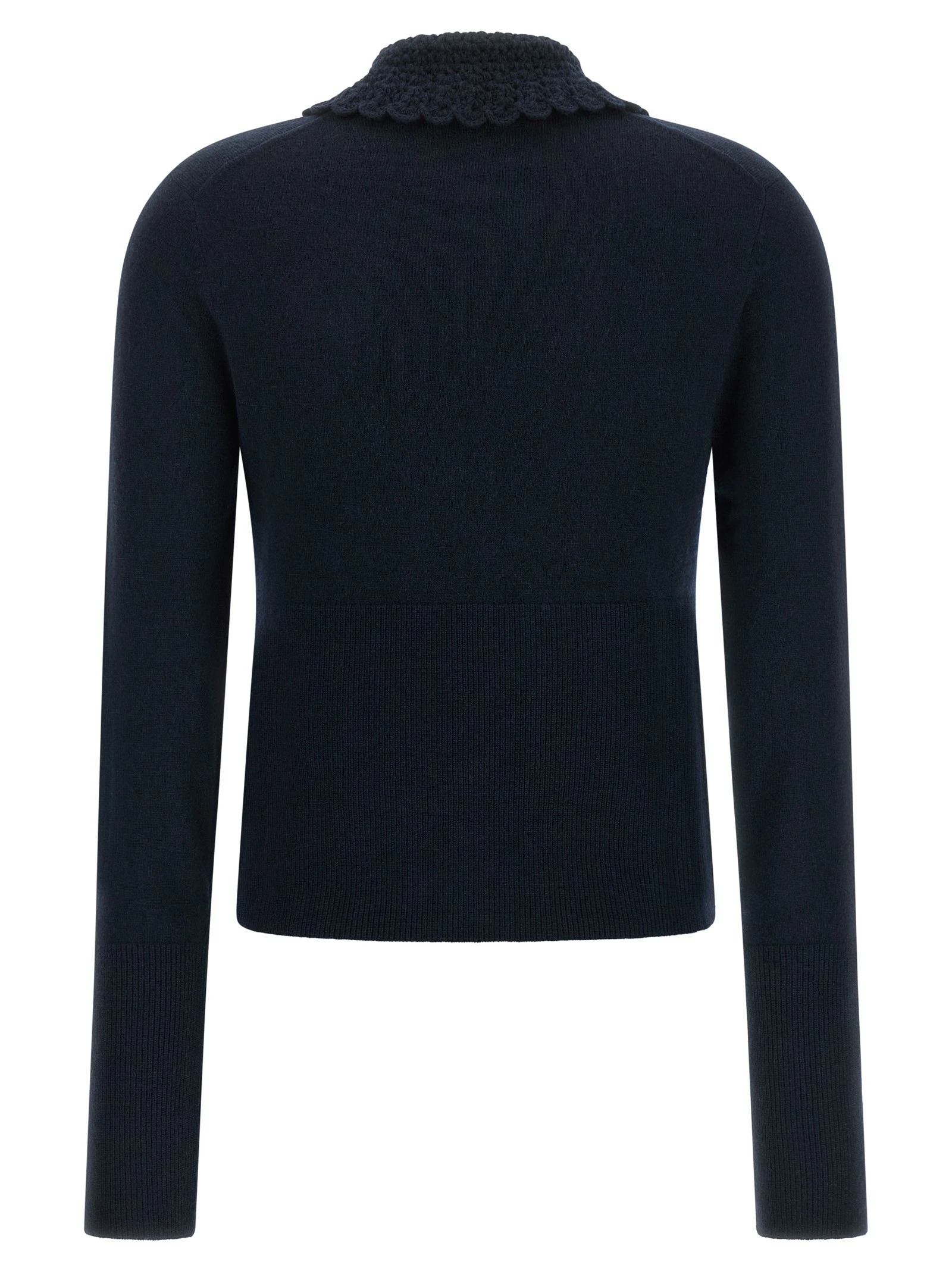 Collared cardigan