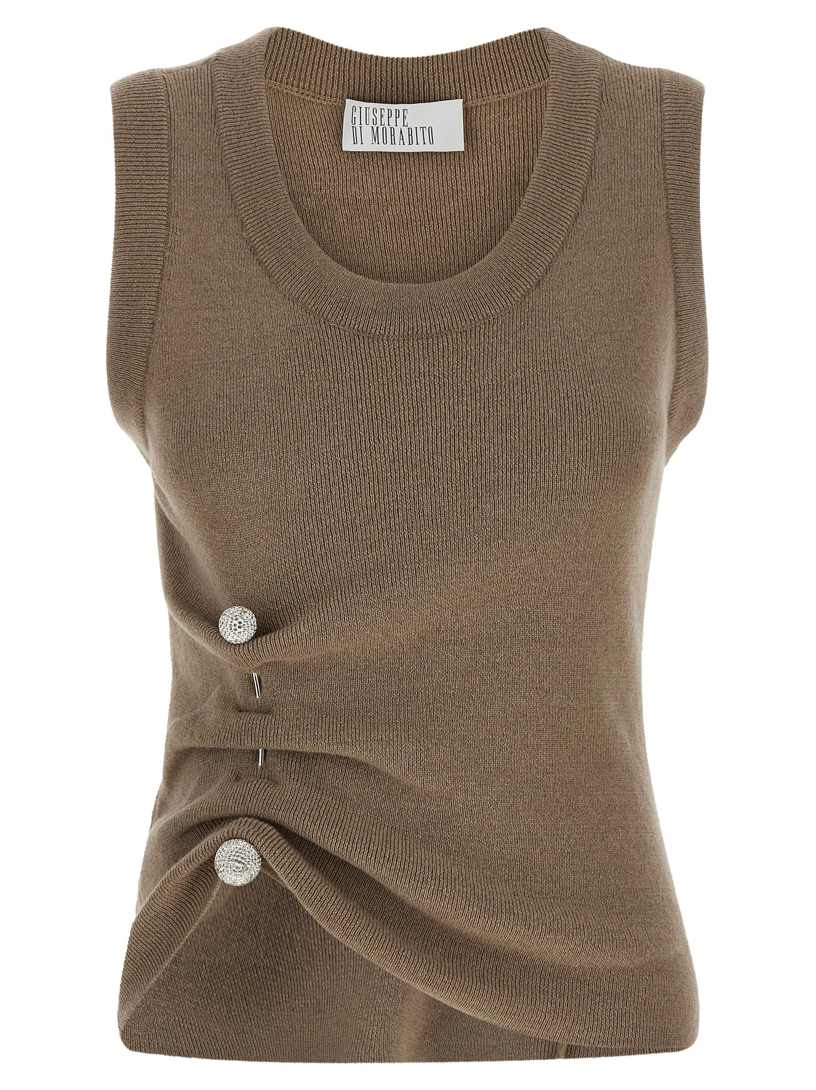 Jewel brooch top