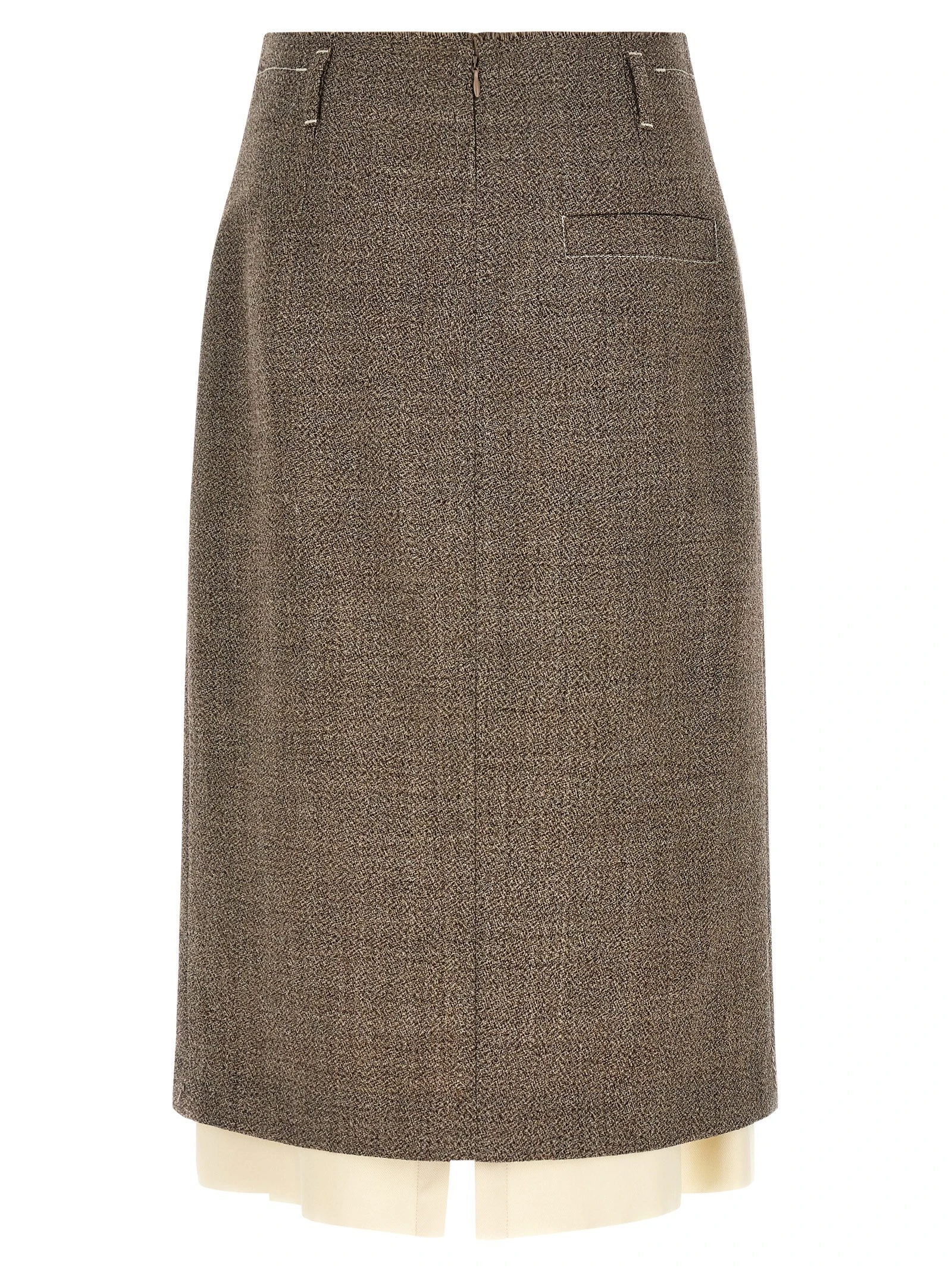 Multi-layer hem skirt