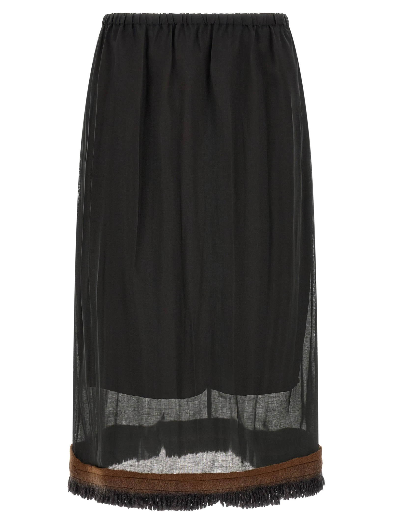 Fringed detail 'Ophelia' skirt
