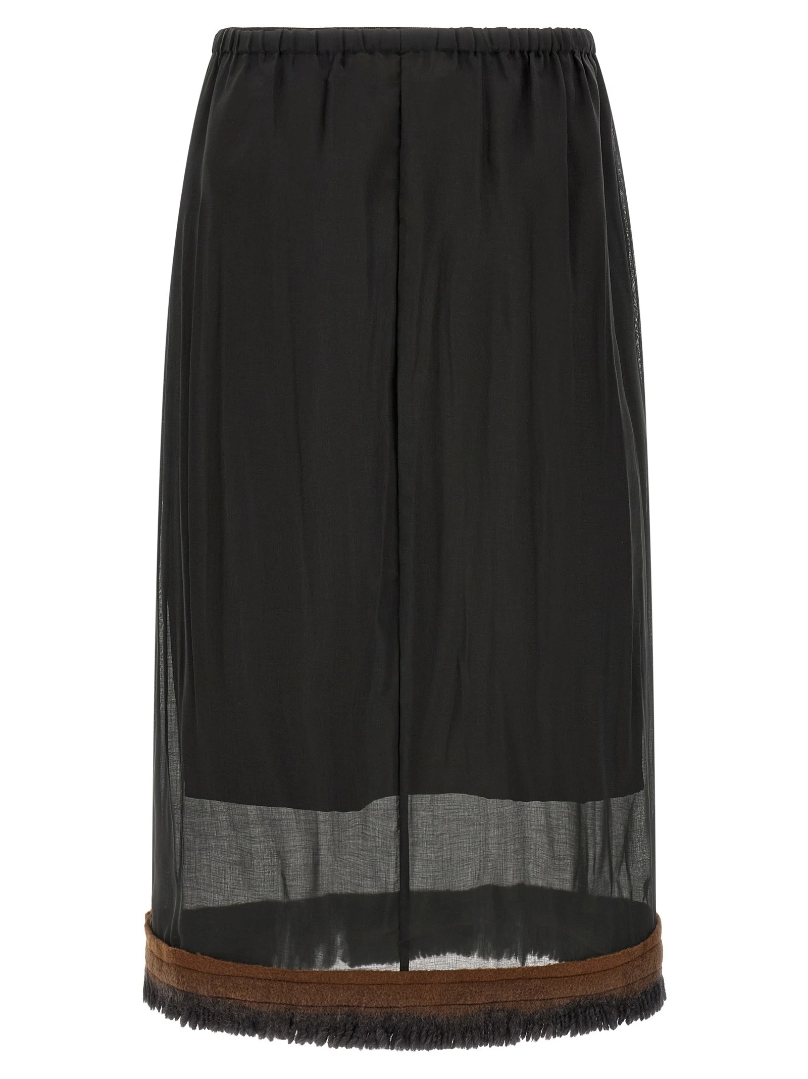 Fringed detail 'Ophelia' skirt