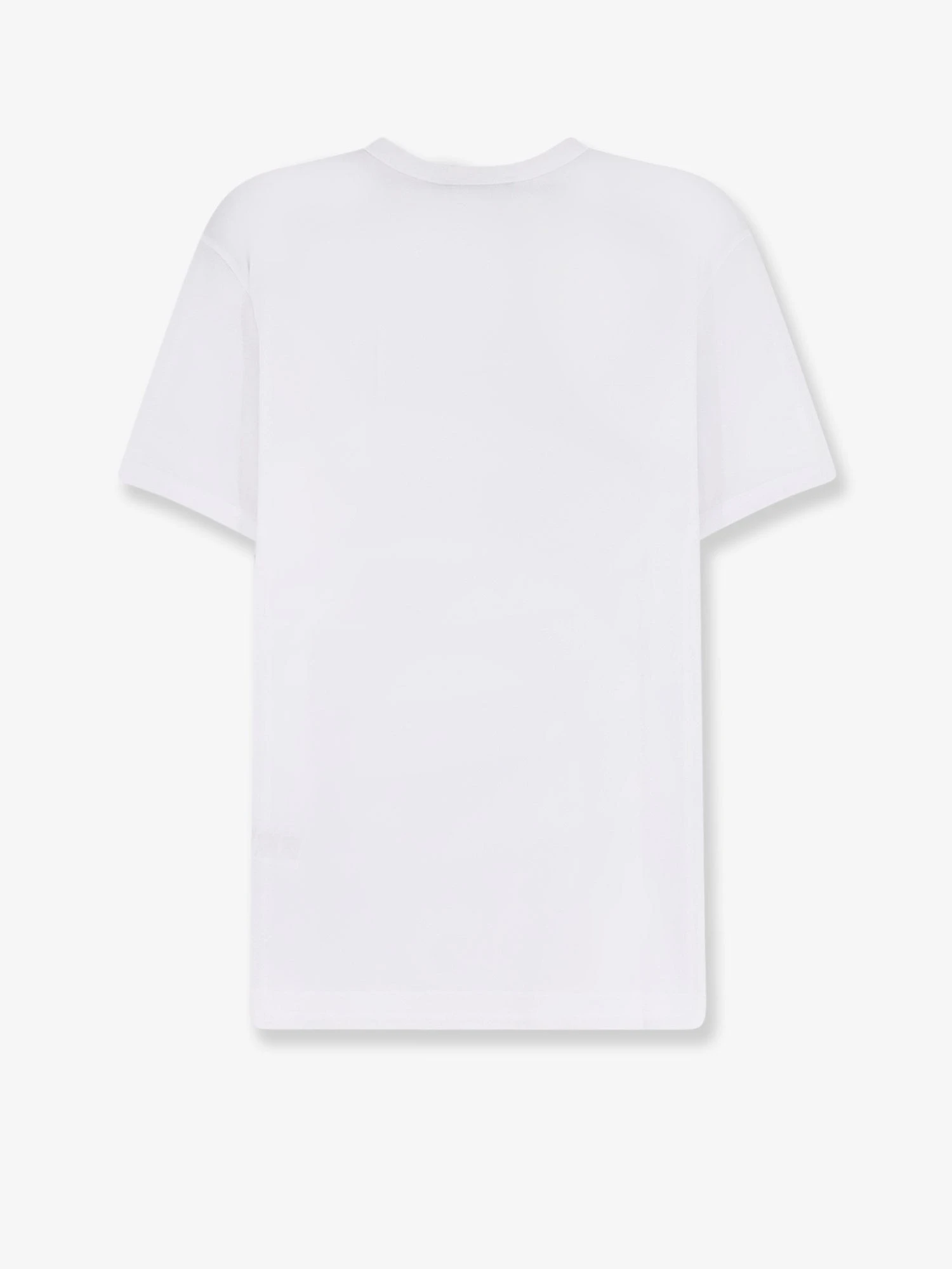 Cotton T-shirt with patch logo on the front