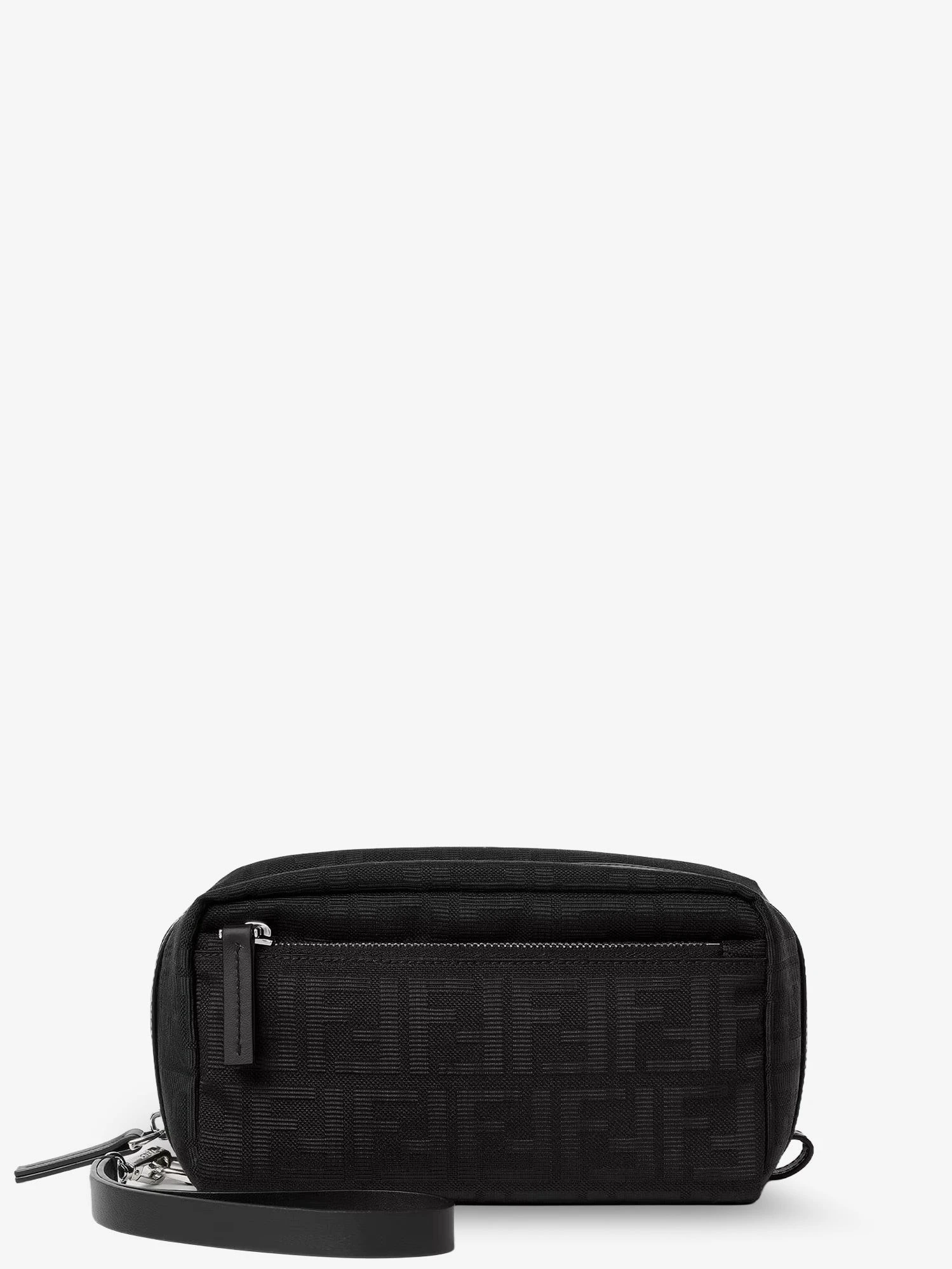 FF Zucca jacquard fabric clutch bag