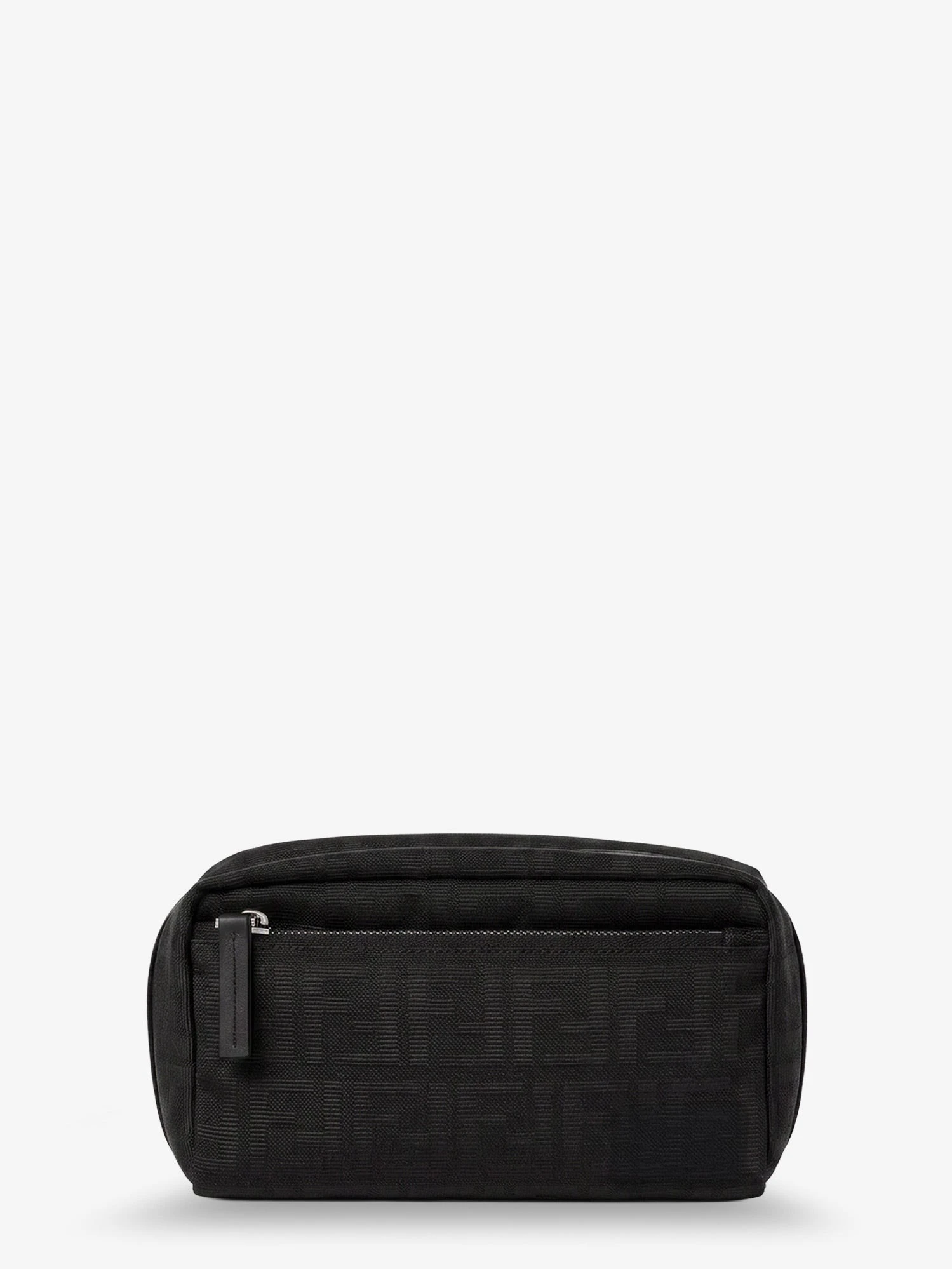 FF Zucca jacquard fabric clutch bag