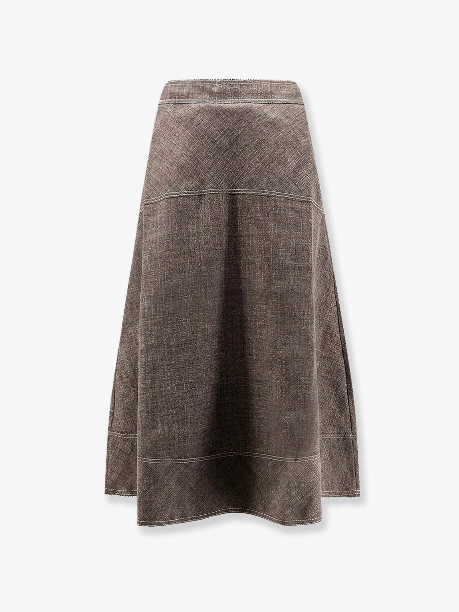 Janelle linen blend skirt