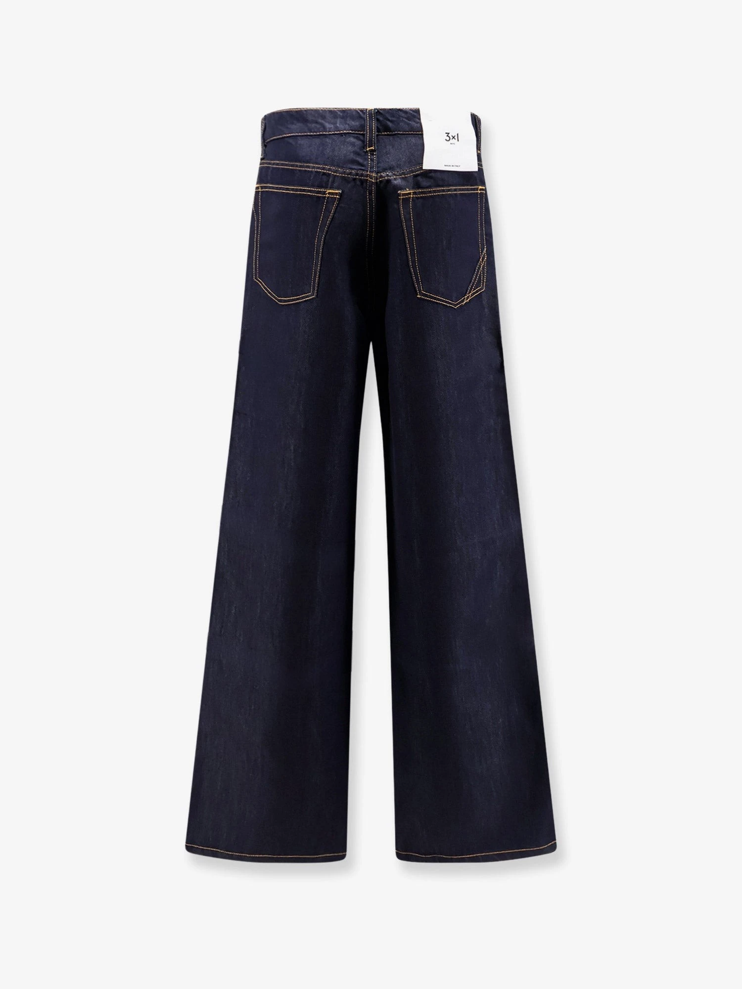 The Silk Kat Jeans with contrasting stitching