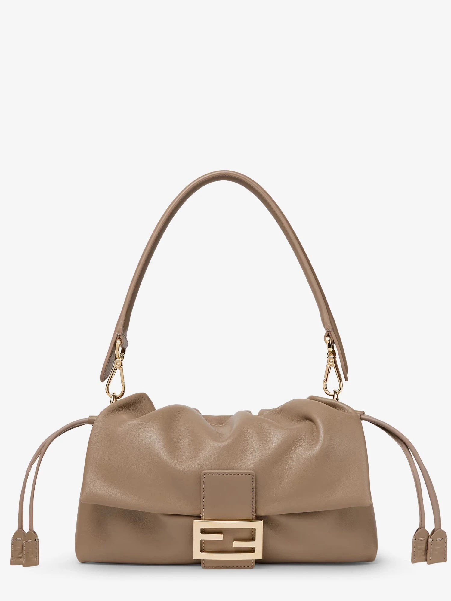 Baguette Soft Medium Leather Shoulder Bag