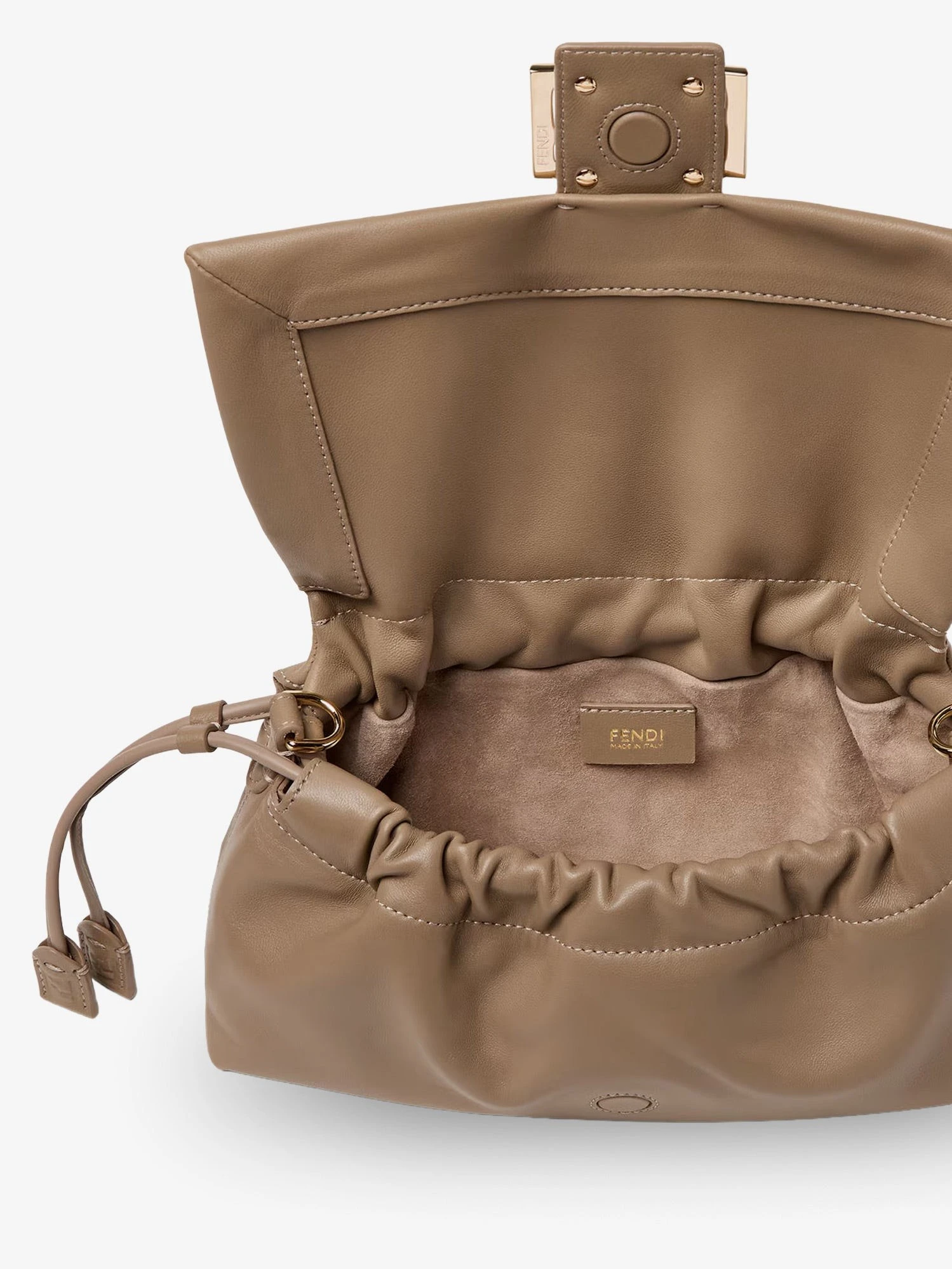 Baguette Soft Medium Leather Shoulder Bag