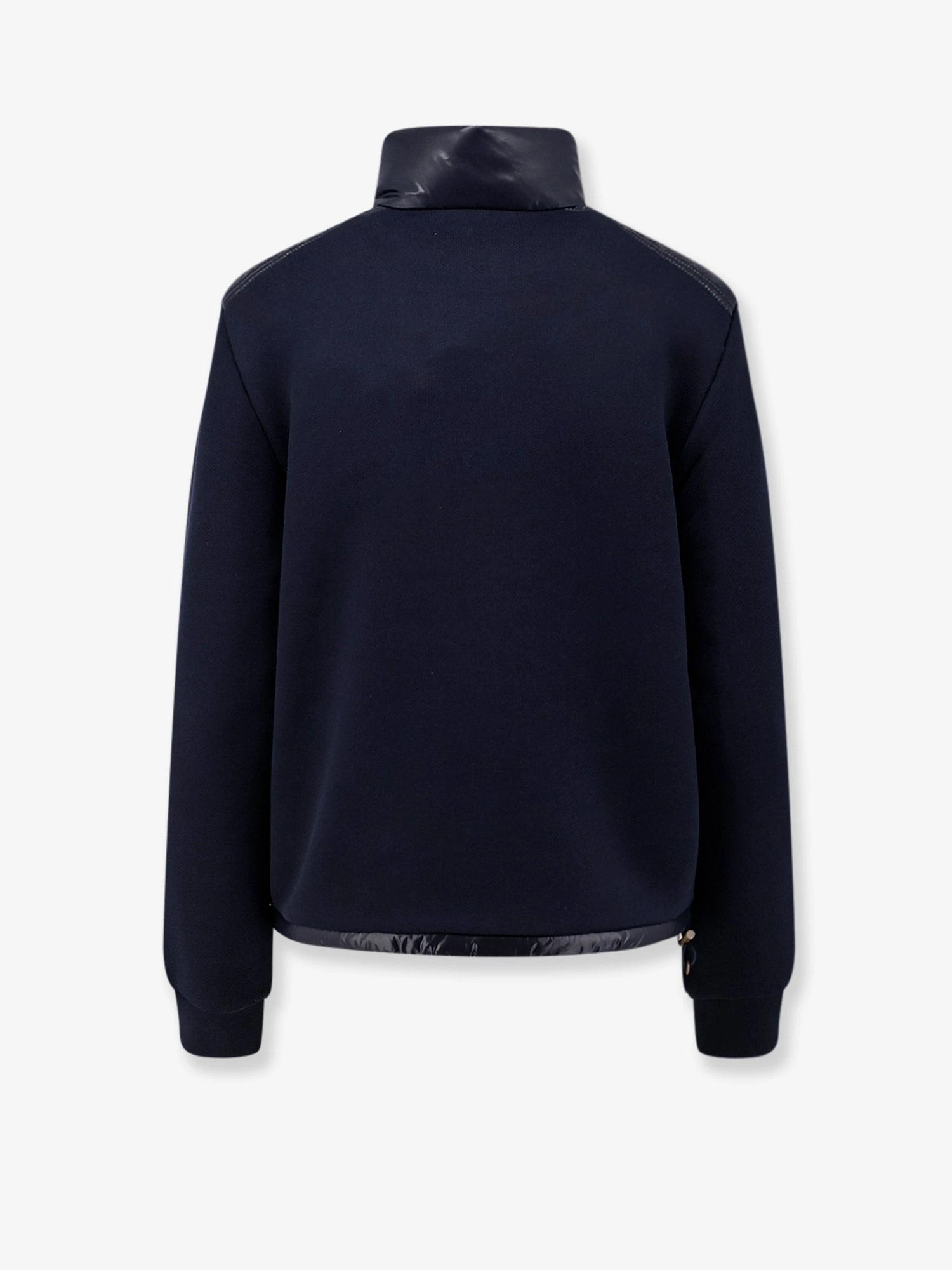 Padded jacket with fabric details