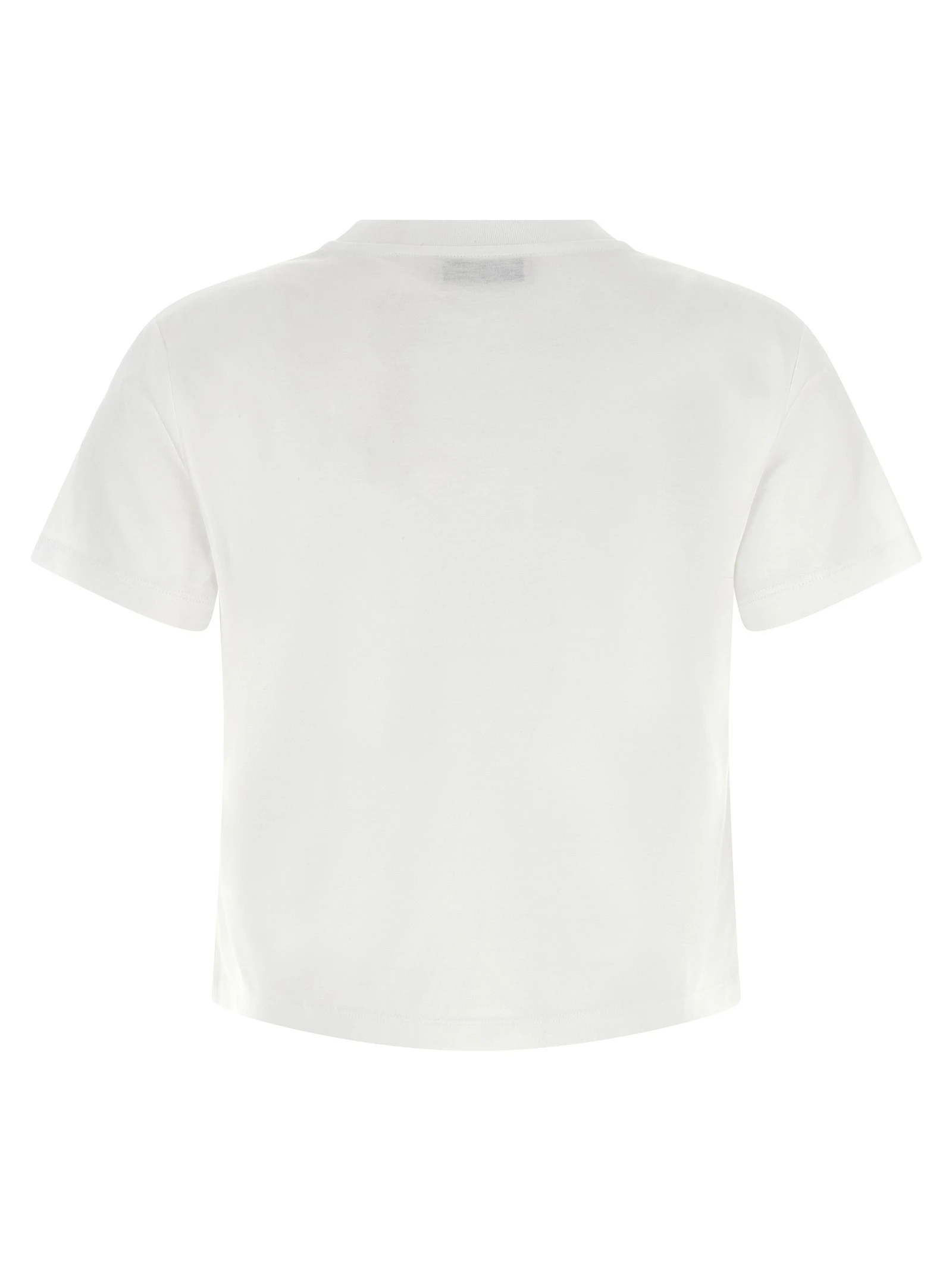 Logo patch crop T-shirt