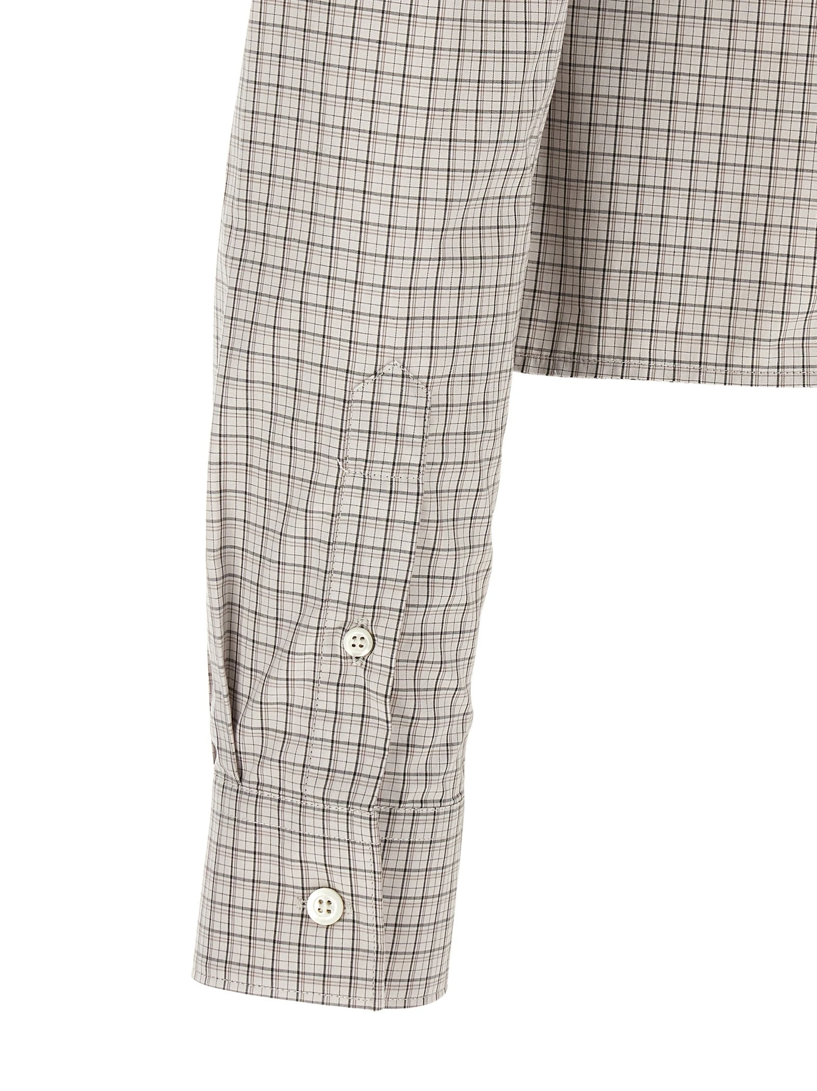 Pointed hem shirt