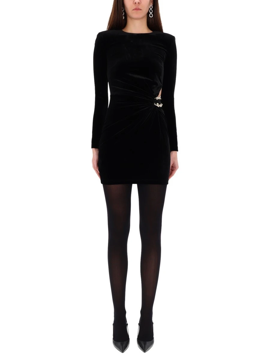 MINI VELVET DRESS